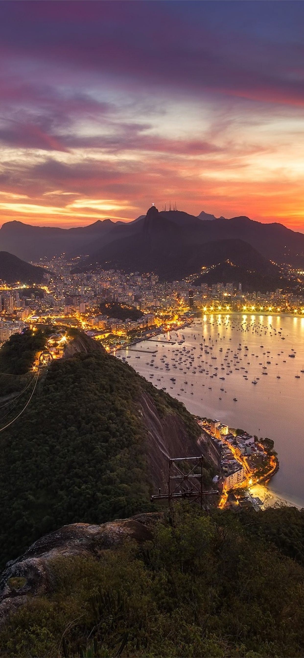 Mountains In Brazil Sunrise Wallpapers