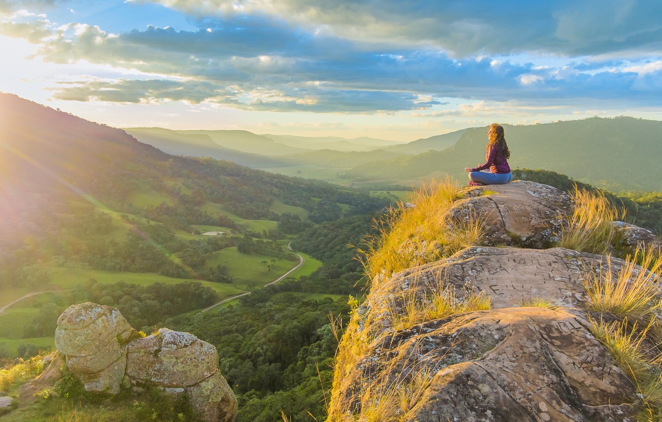 Mountains In Brazil Sunrise Wallpapers