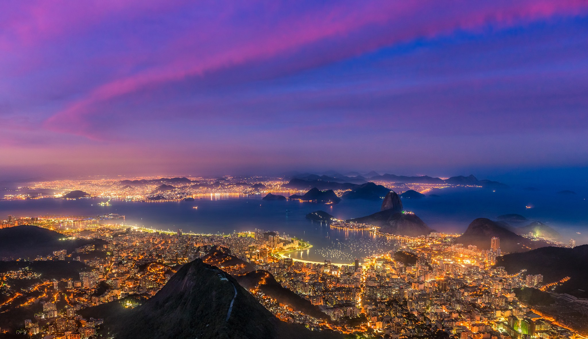 Mountains In Brazil Sunrise Wallpapers