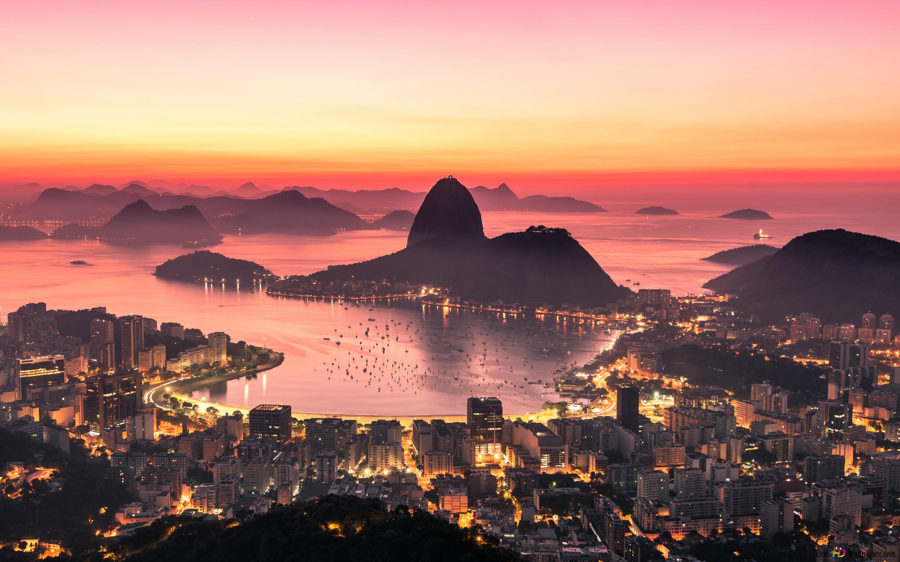 Mountains In Brazil Sunrise Wallpapers