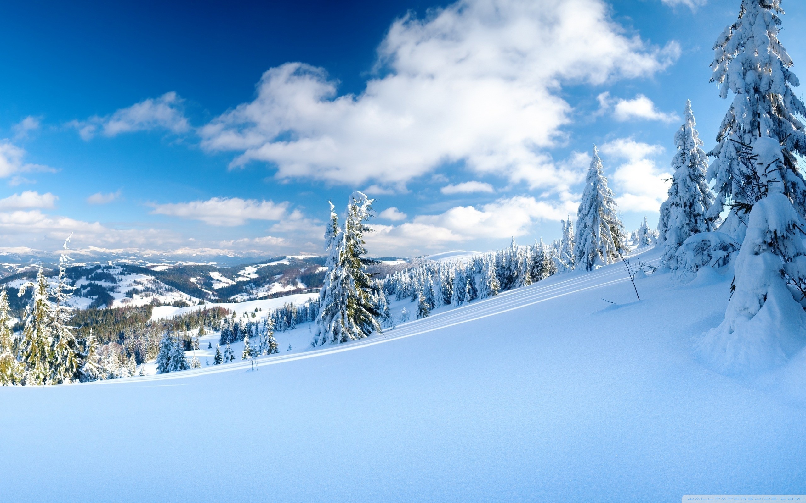 Mountains In Winter Wallpapers