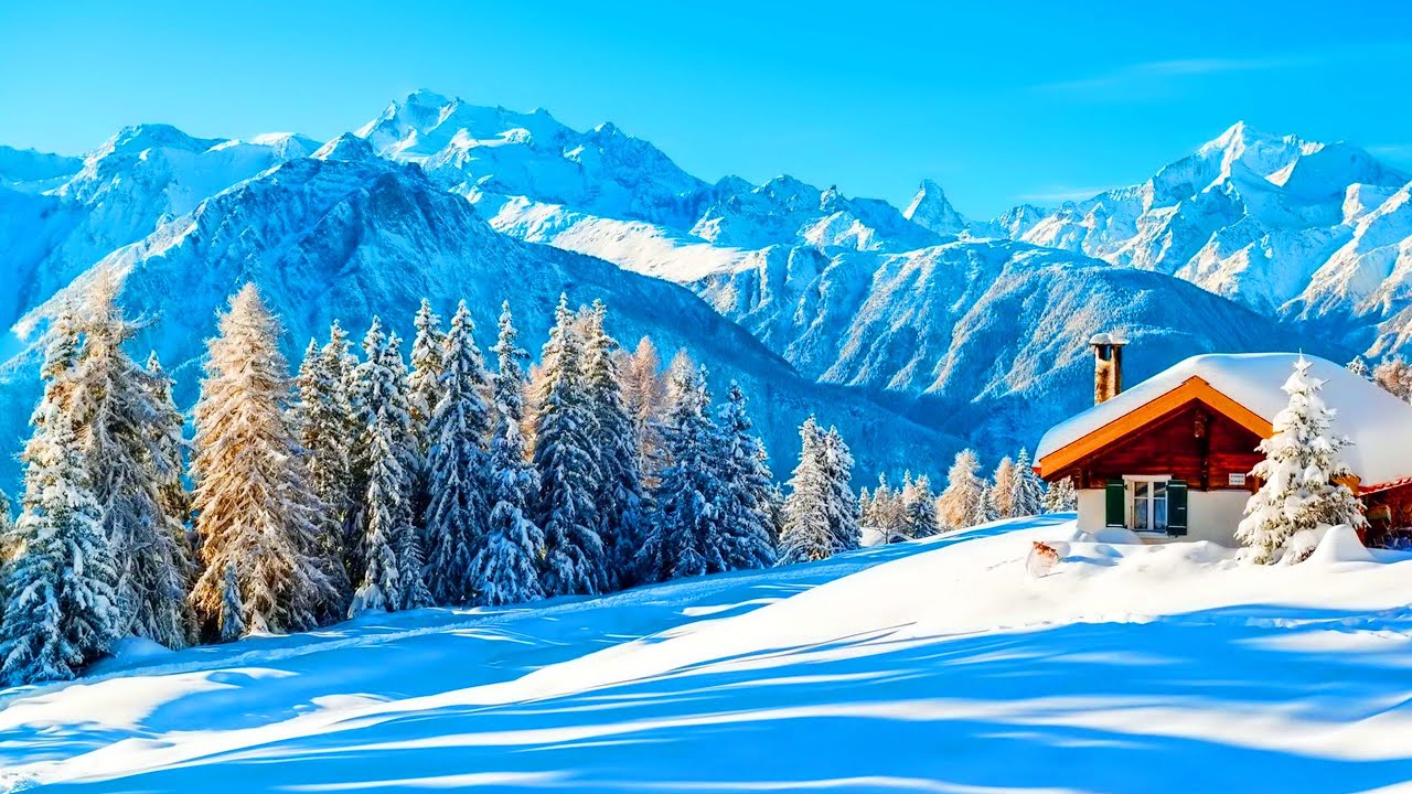 Mountains In Winter Wallpapers