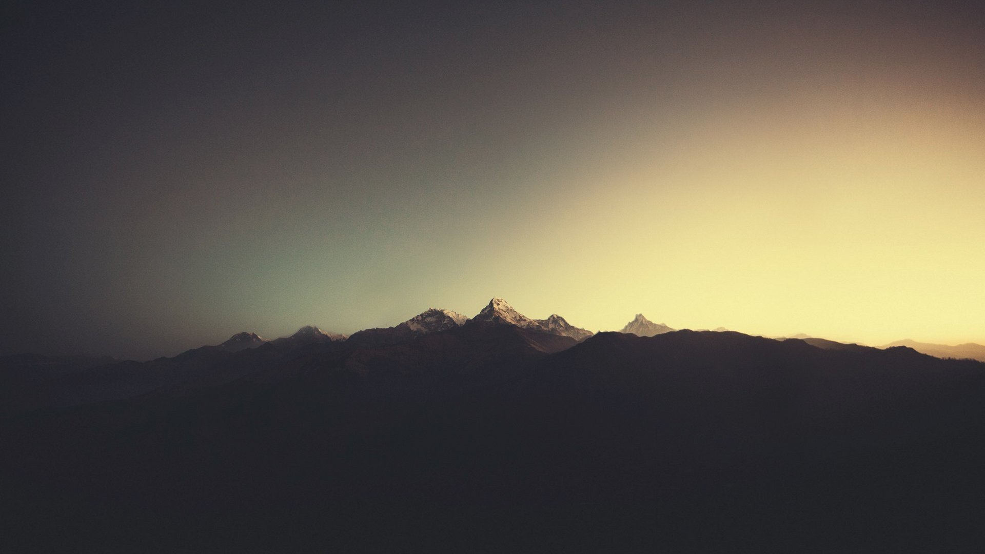 Mountains Minimalism Wallpapers