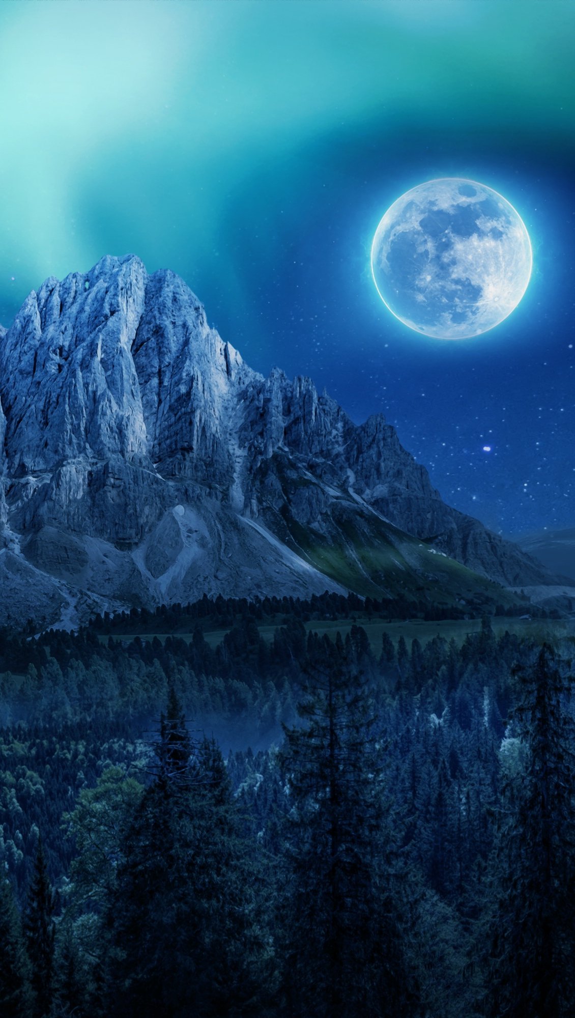 Mountains Moon Wallpapers