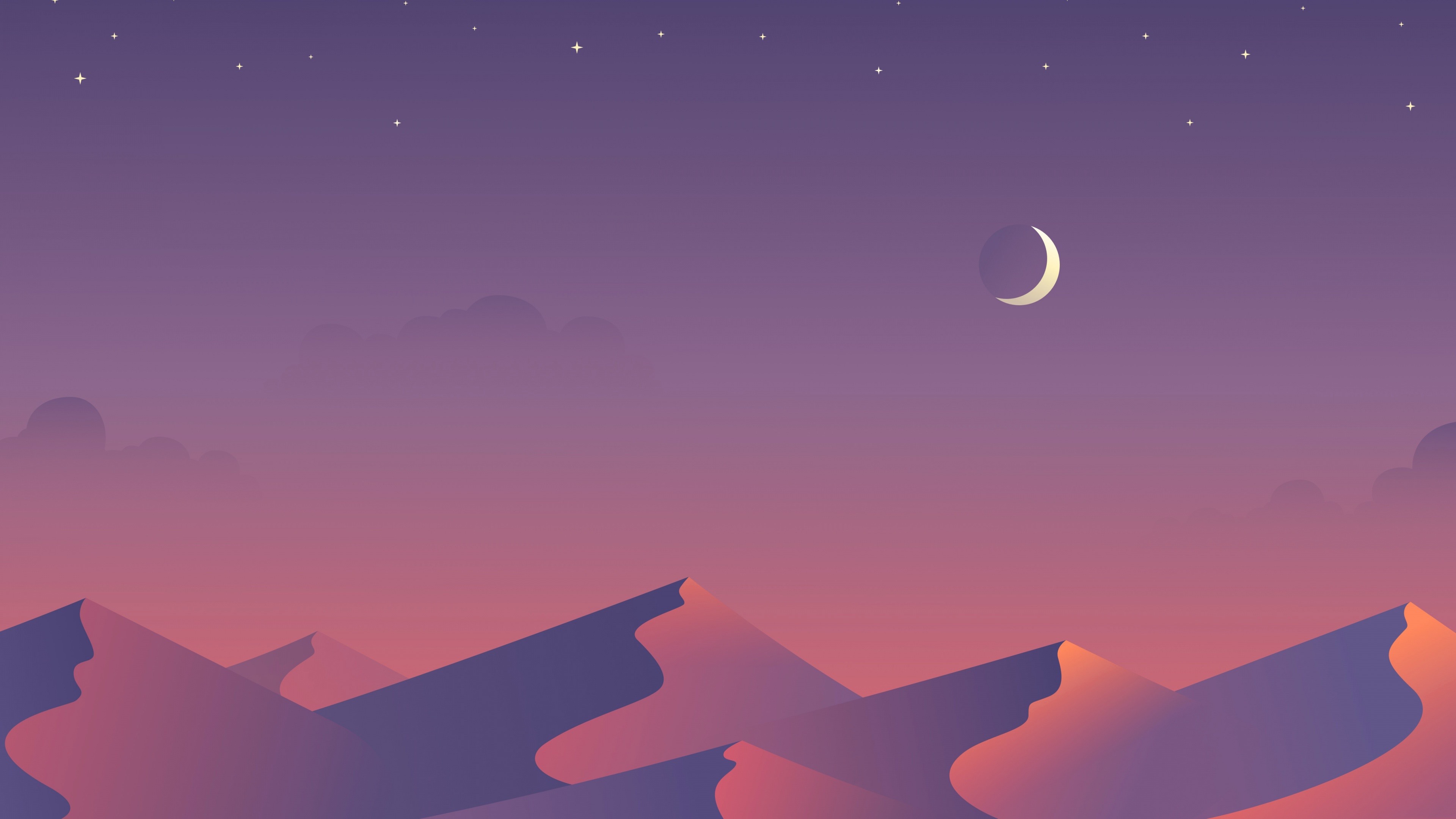 Mountains Moon Wallpapers