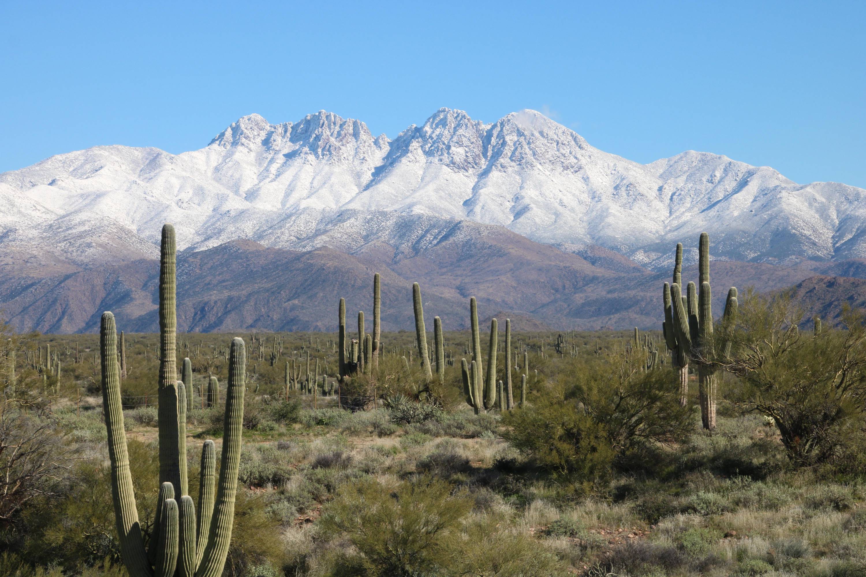 Mountains Valley 4K Arizona Wallpapers