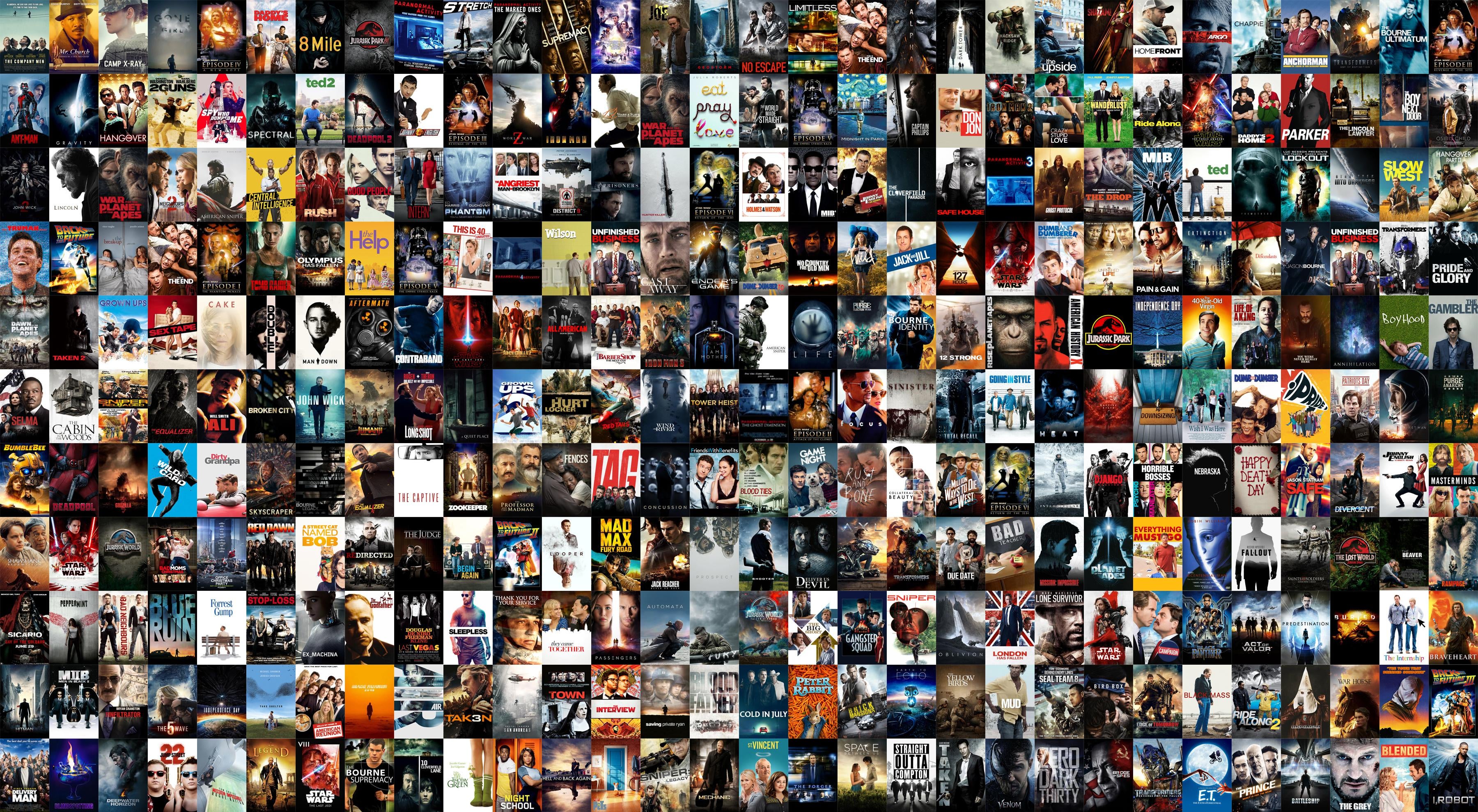 Movie Collage Wallpapers