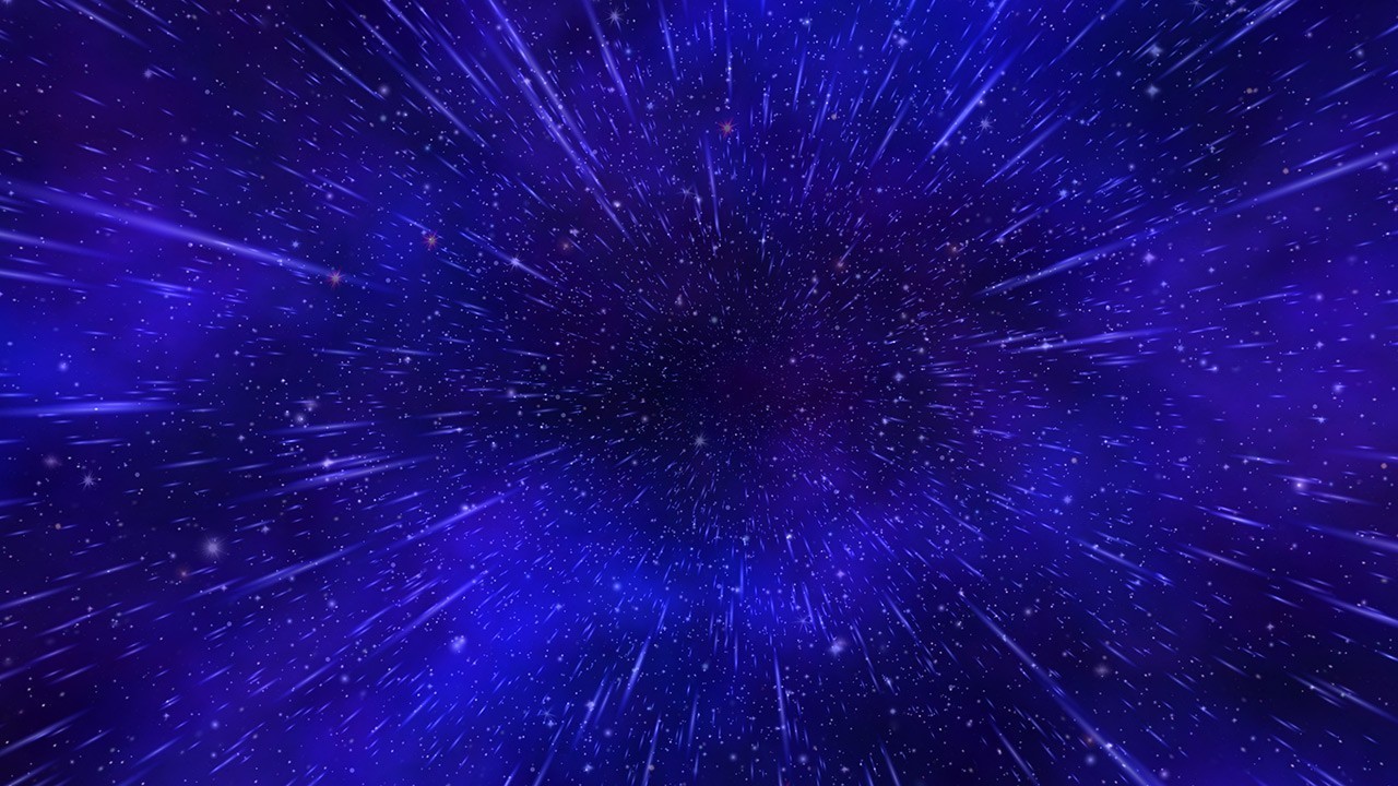 Moving Space Background