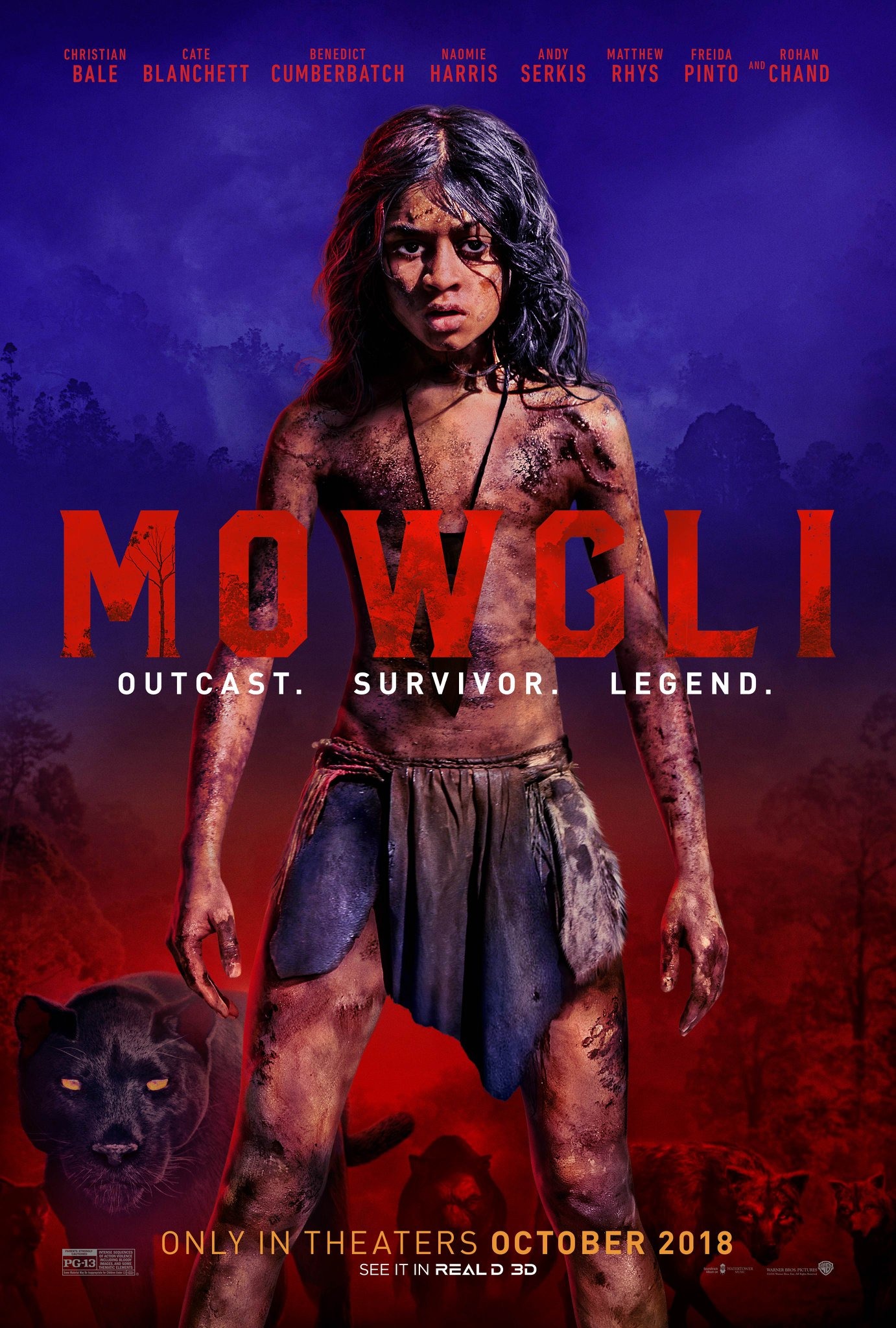 Mowgli 2018 Movie Poster Wallpapers