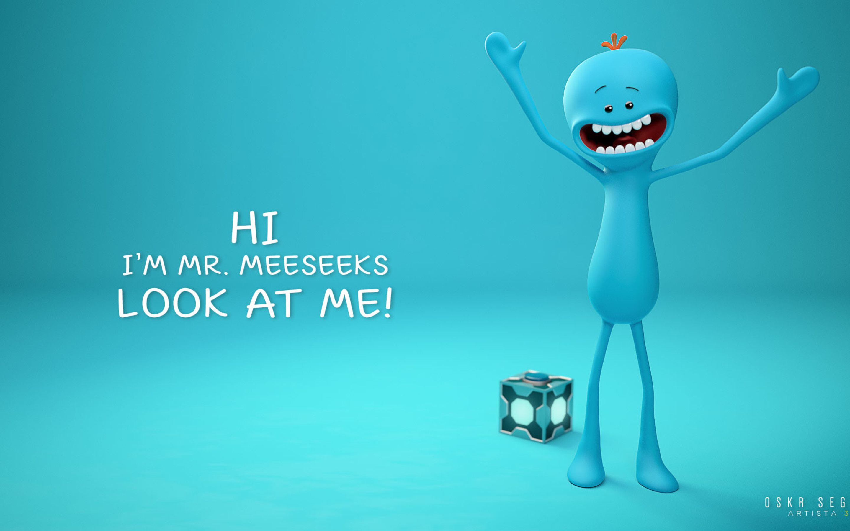 Mr Meeseeks Background