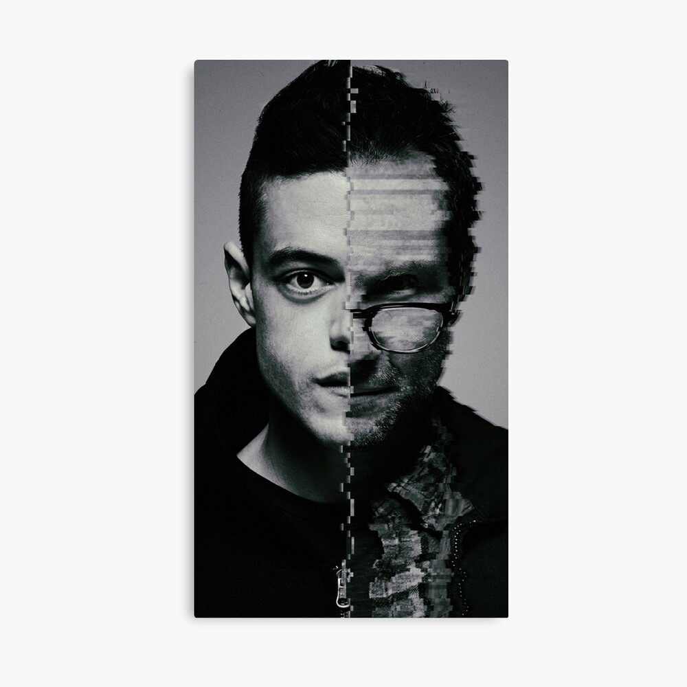 Mr. Robot And Elliot Glitch Art Wallpapers