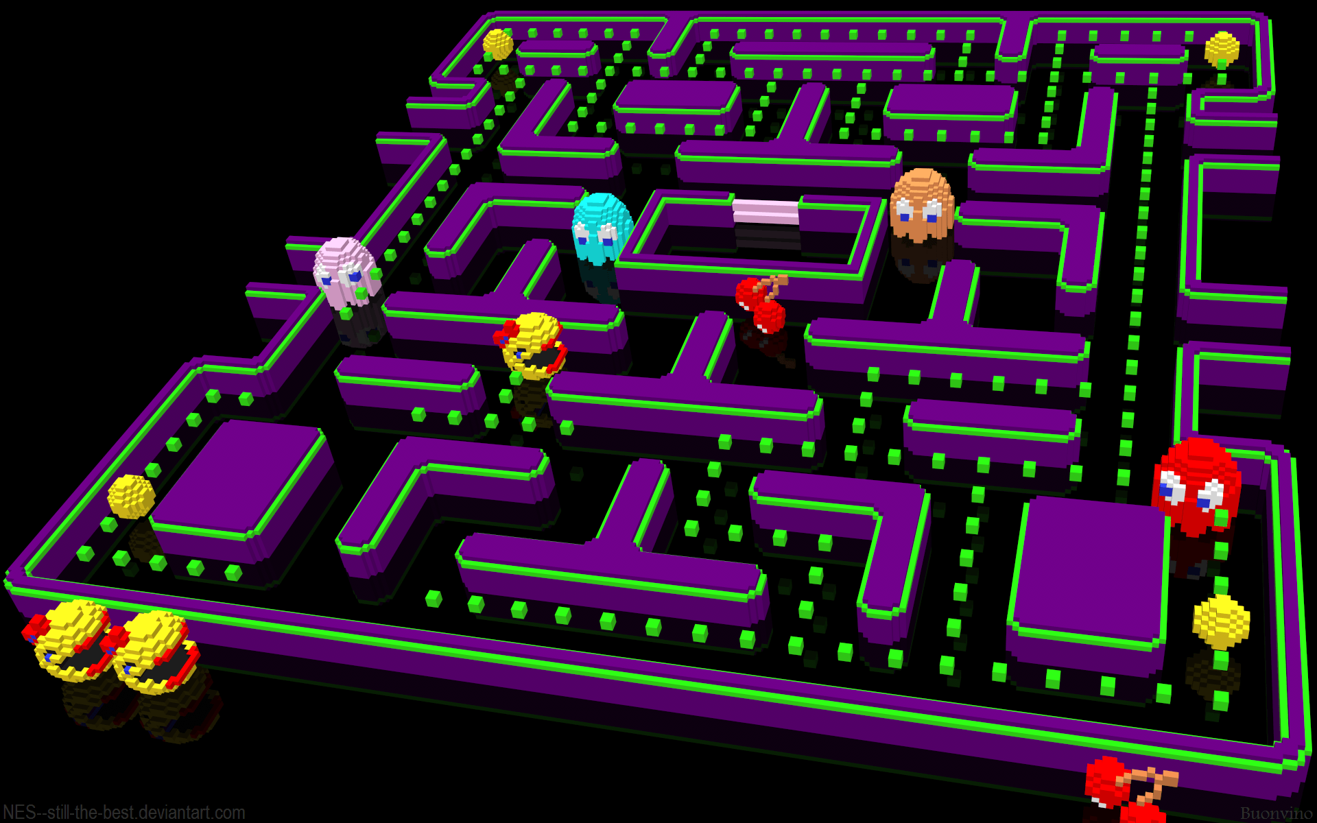 Ms. Pac-Man Wallpapers