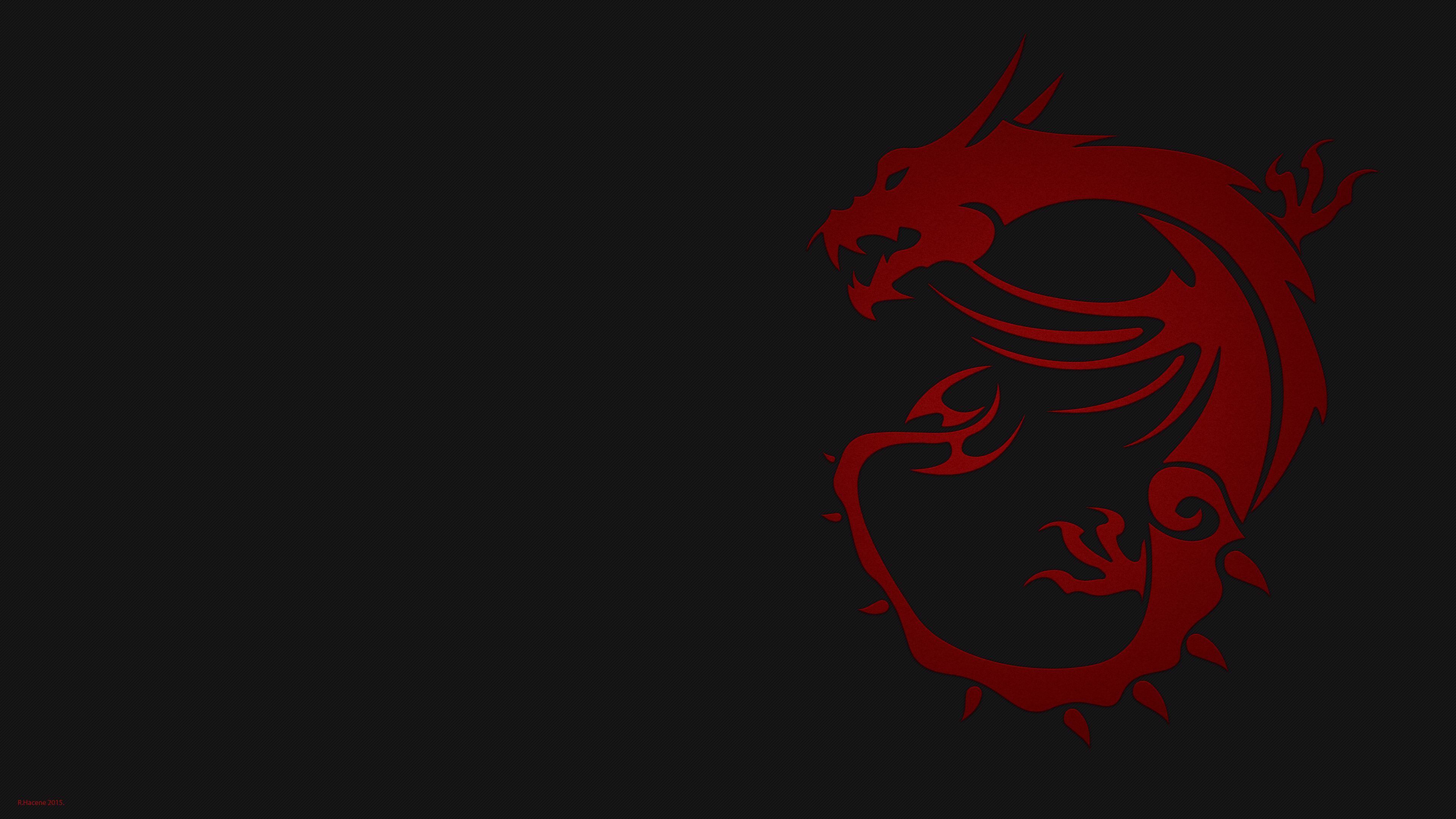 Msi 4K Dragon Minimal Wallpapers