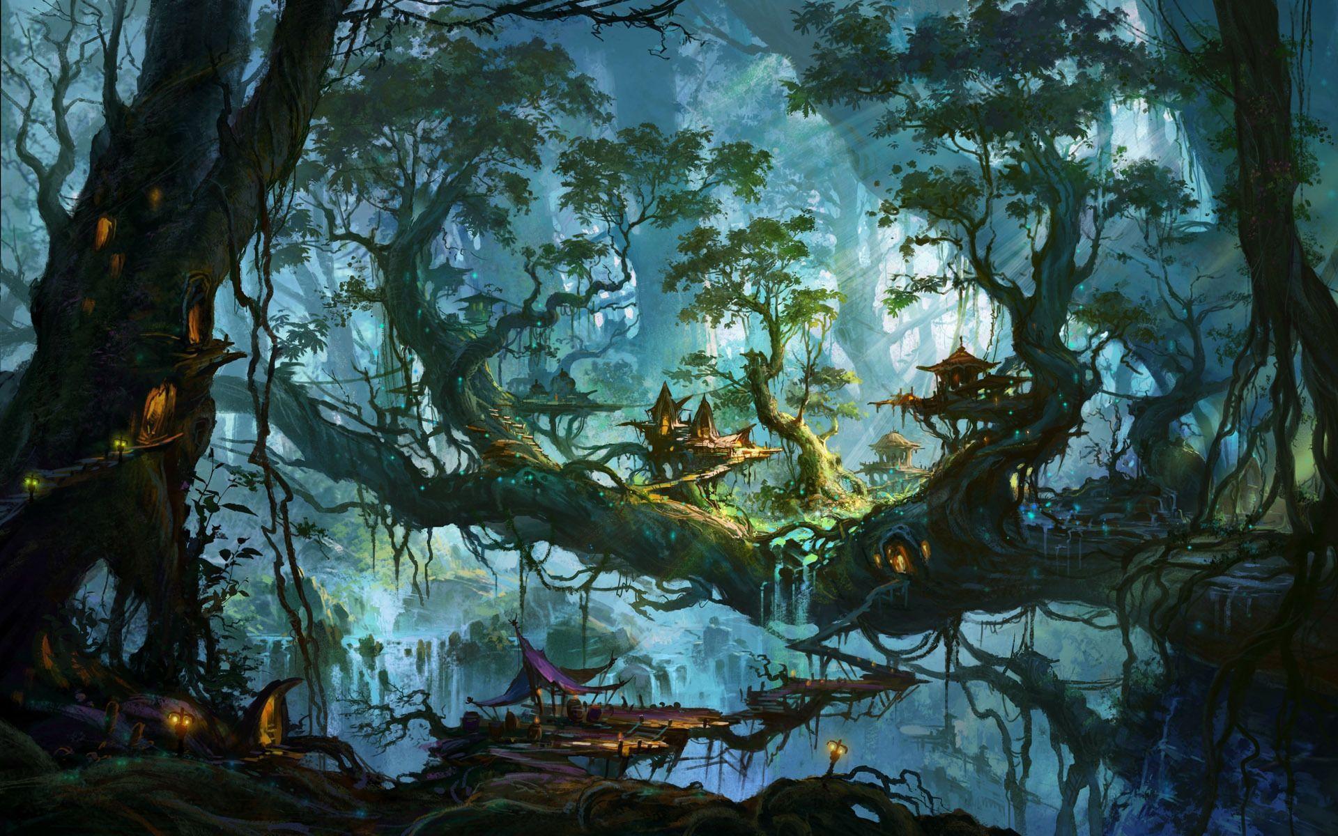 Mtg Forest Wallpapers