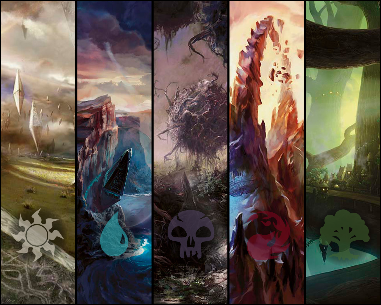 Mtg Land Art Wallpapers