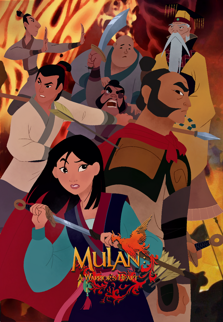 Mulan As Warrior Poster Wallpapers