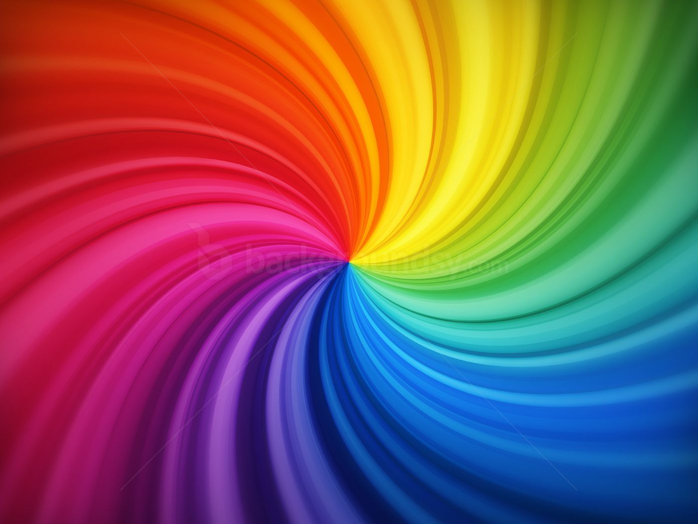 Multi Color Spiral Wallpapers