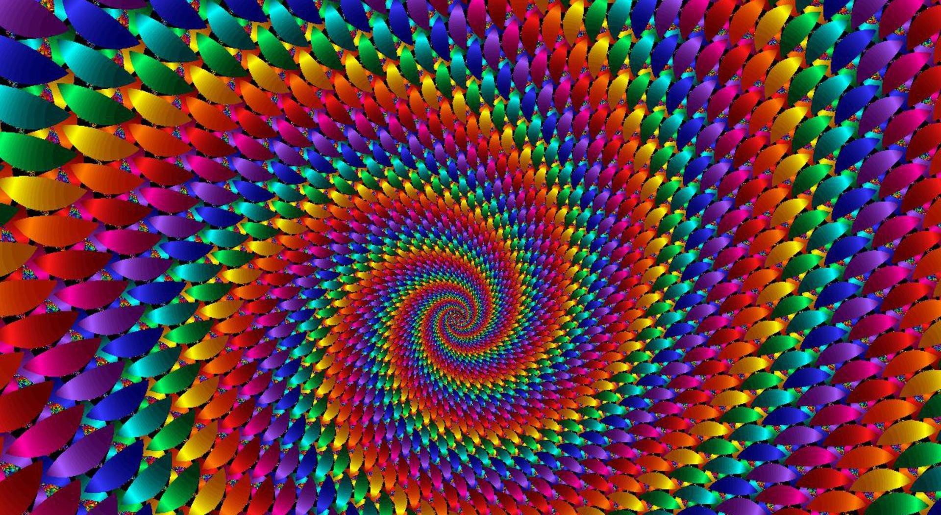 Multi Color Spiral Wallpapers