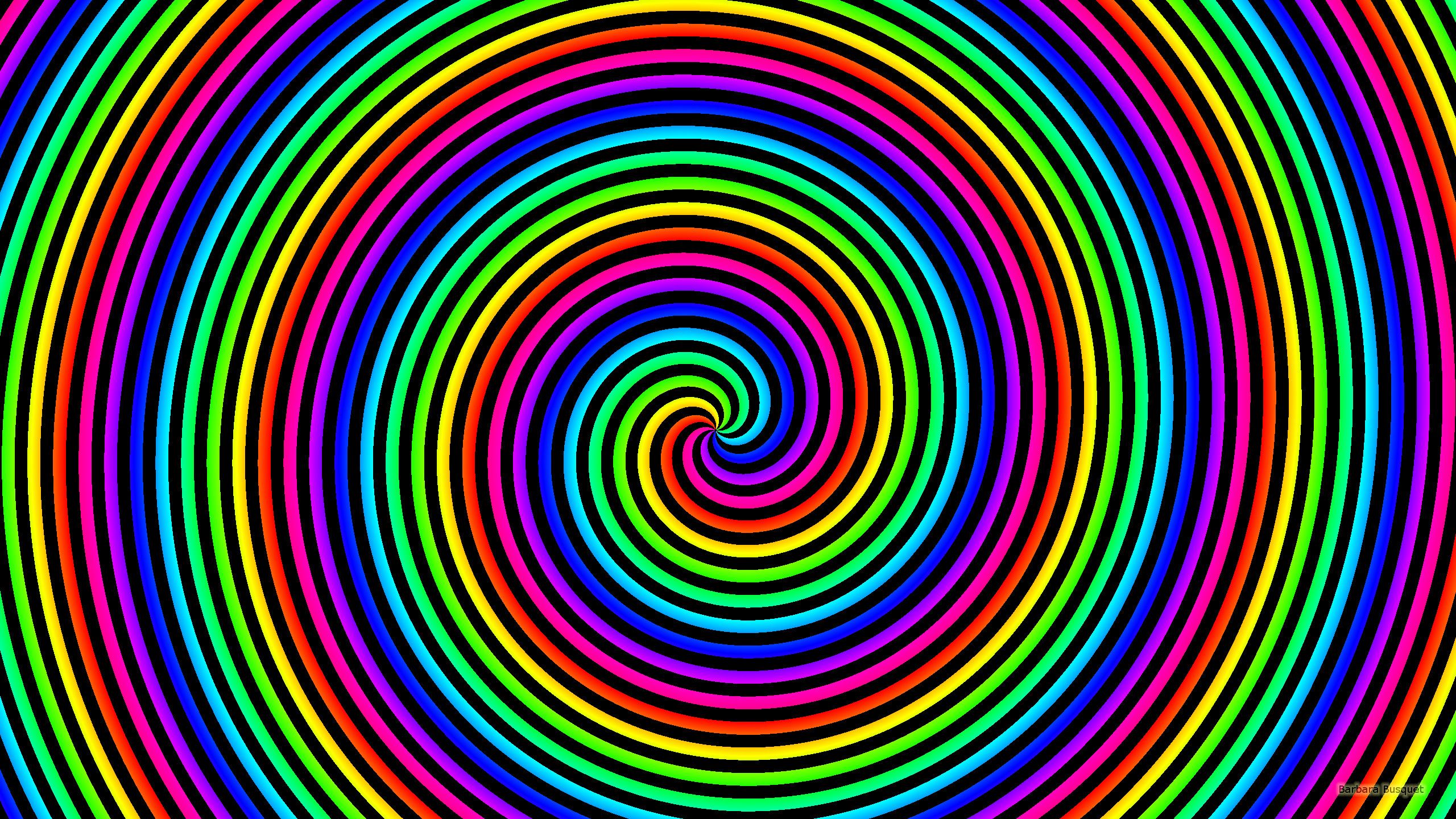 Multi Color Spiral Wallpapers