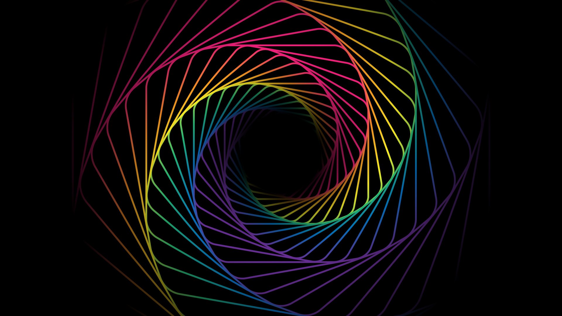 Multi Color Spiral Wallpapers