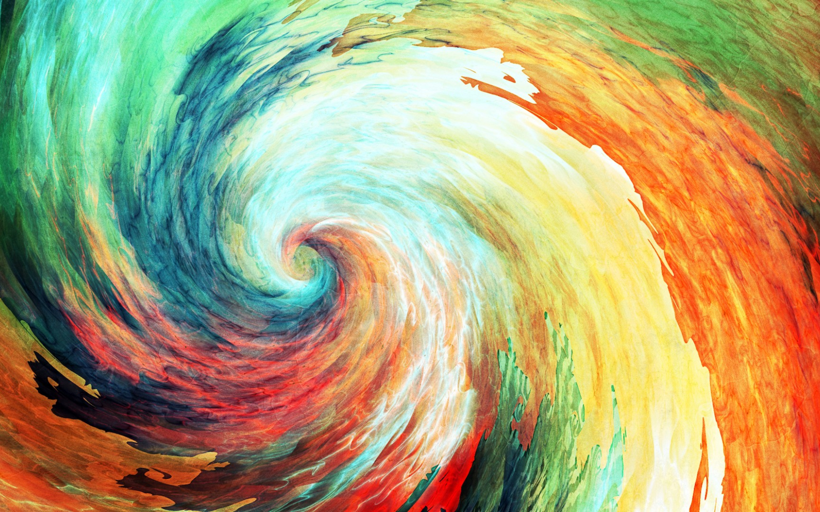 Multi Color Spiral Wallpapers