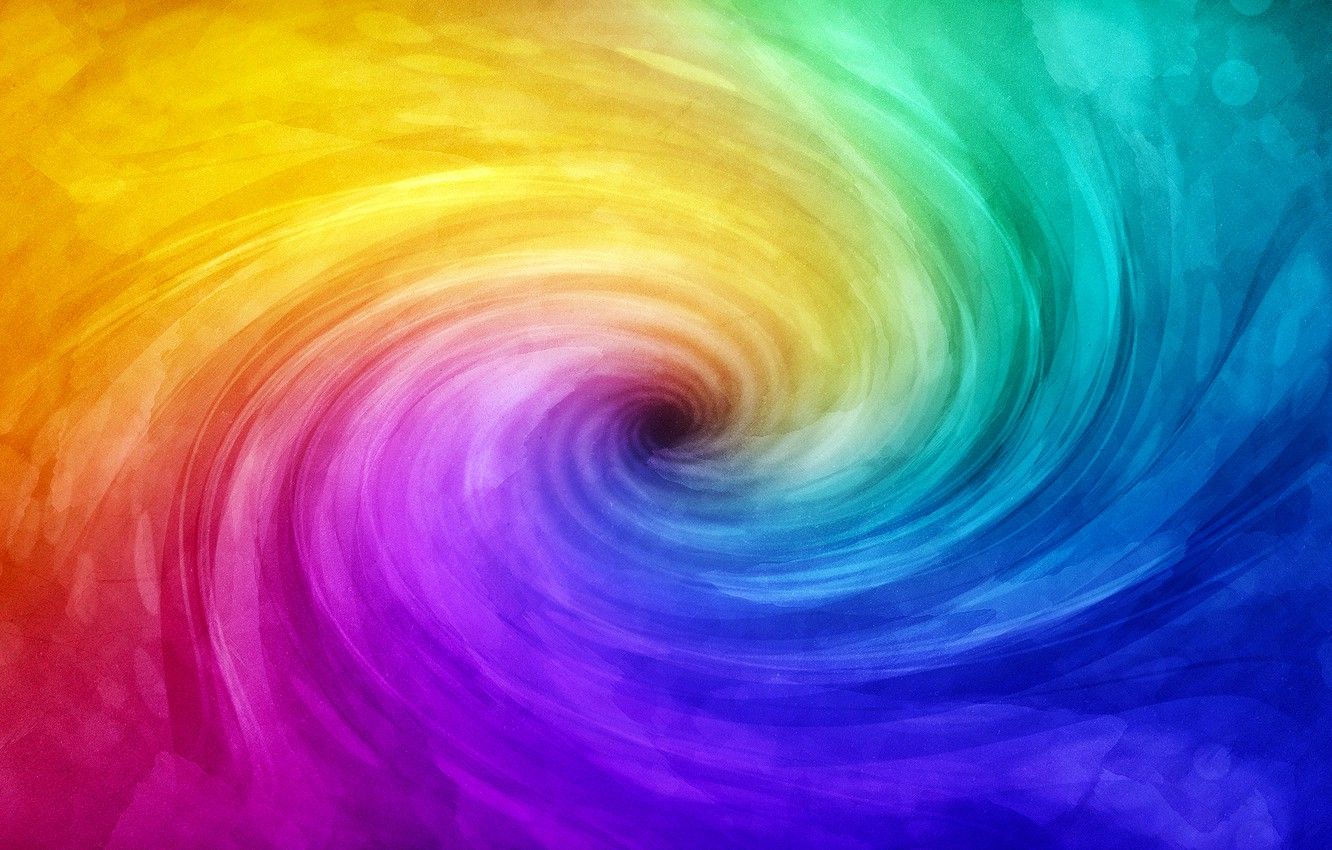 Multi Color Spiral Wallpapers