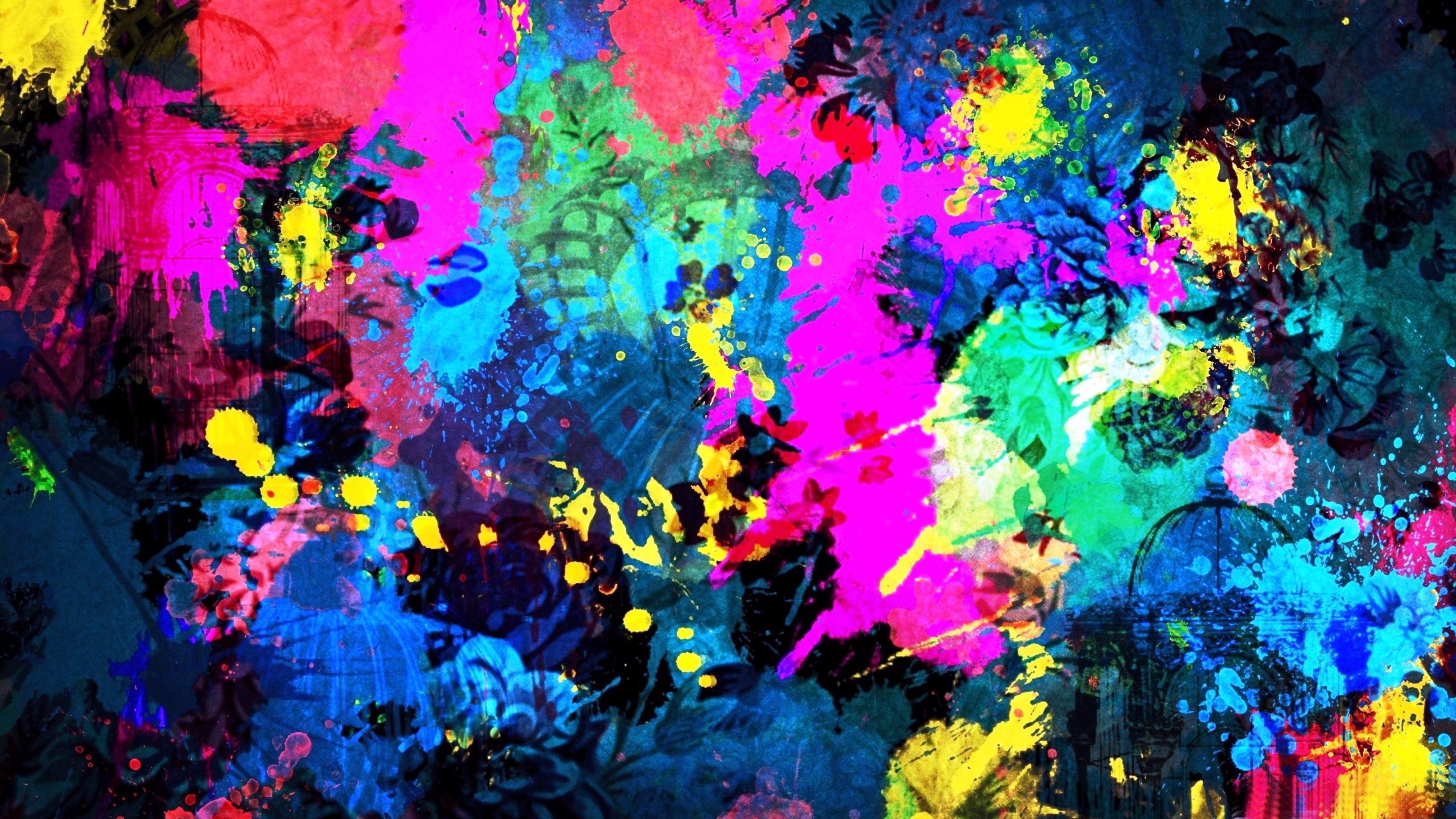 Multi Colors 4K Art Wallpapers