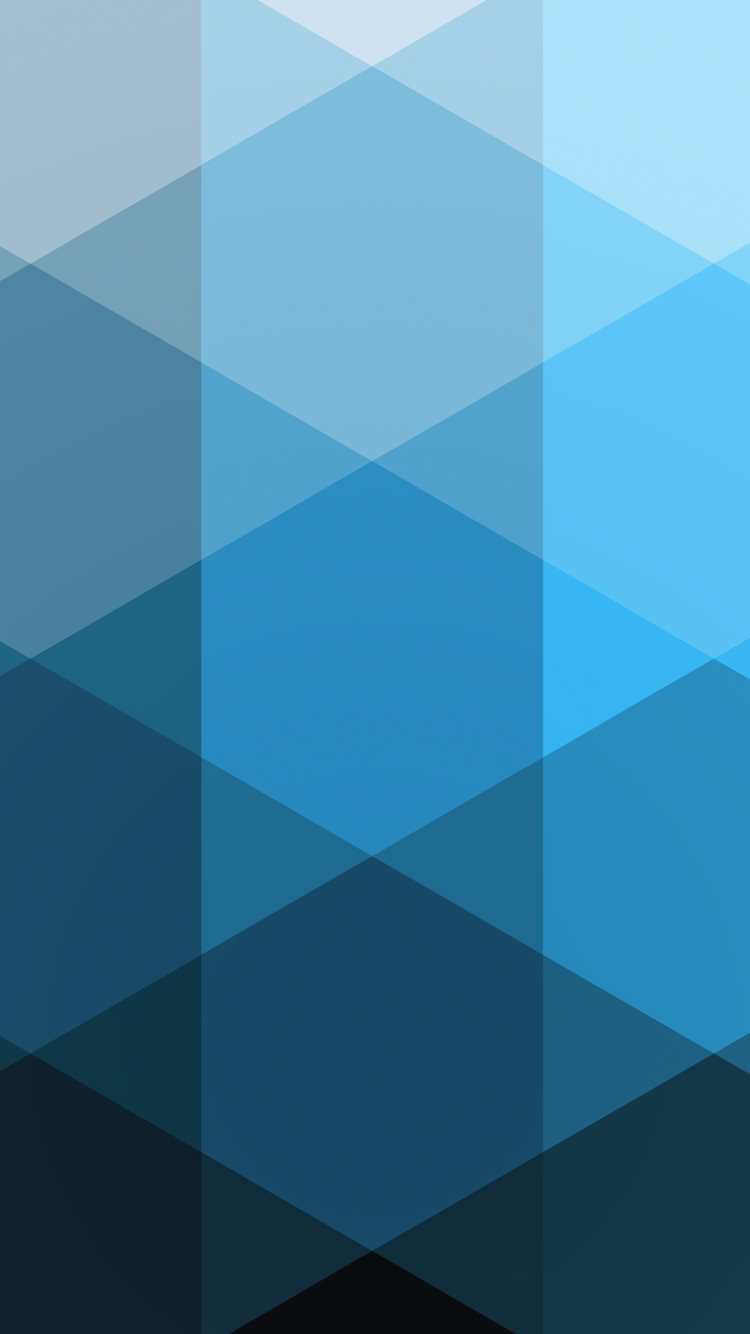 Multiple Geometry Blue Shapes Wallpapers