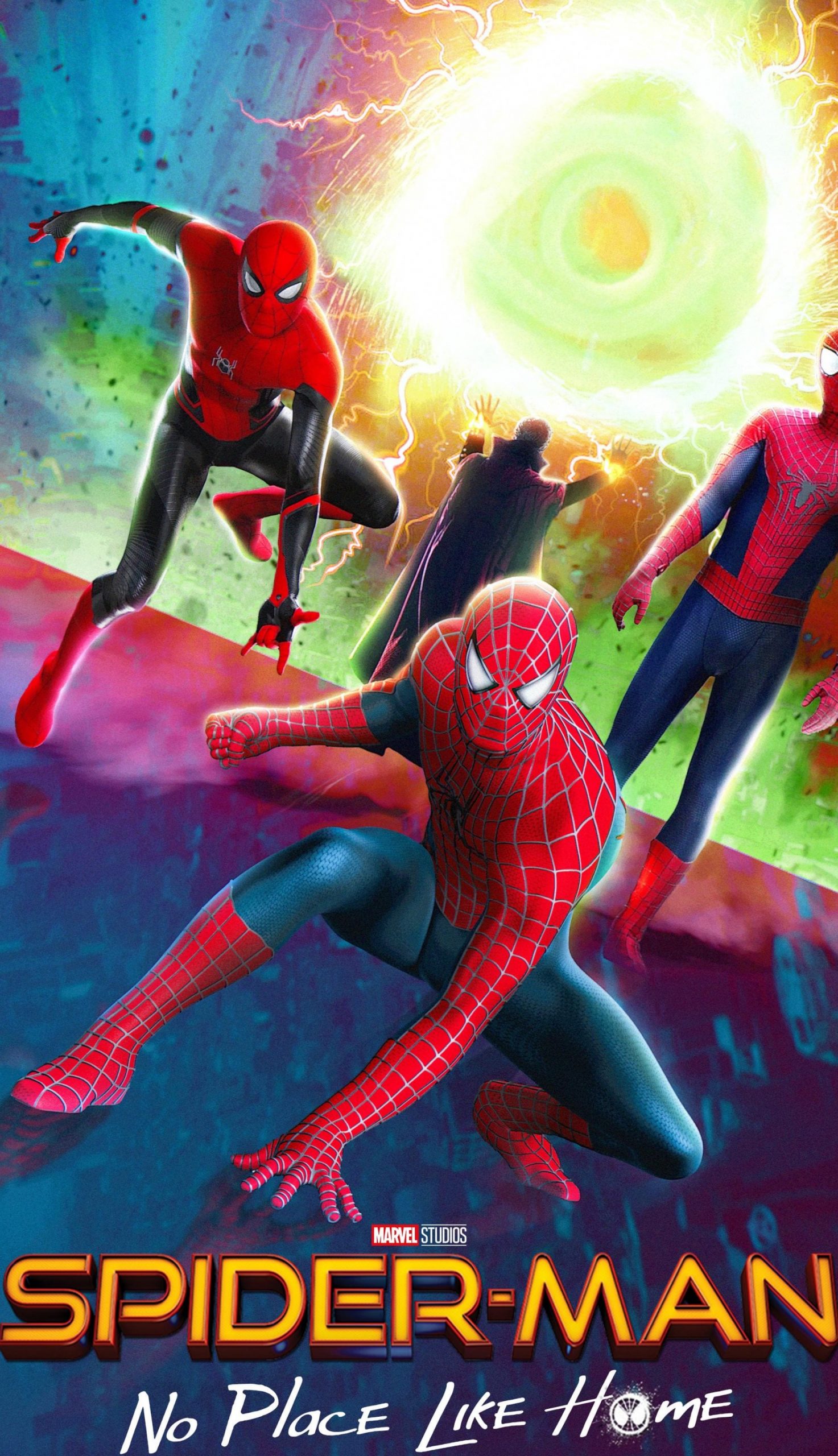 Multiple Spider-Man No Way Home Wallpapers