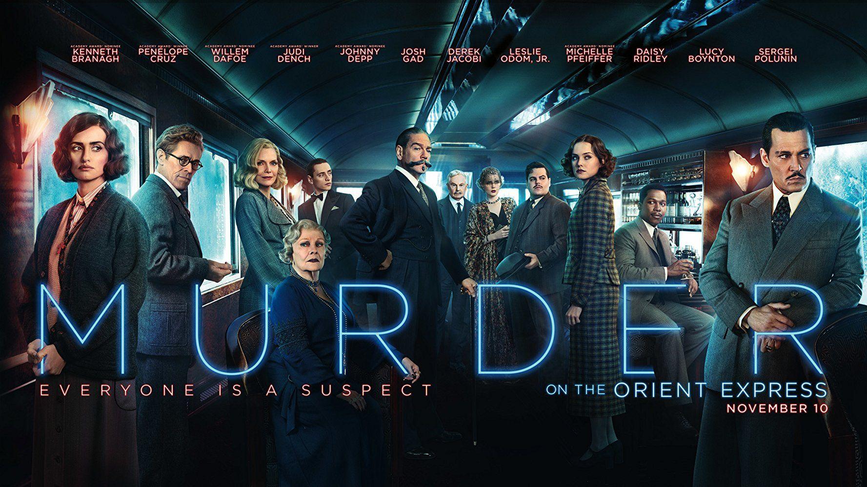 Murder On The Orient Express Poster Wallpapers