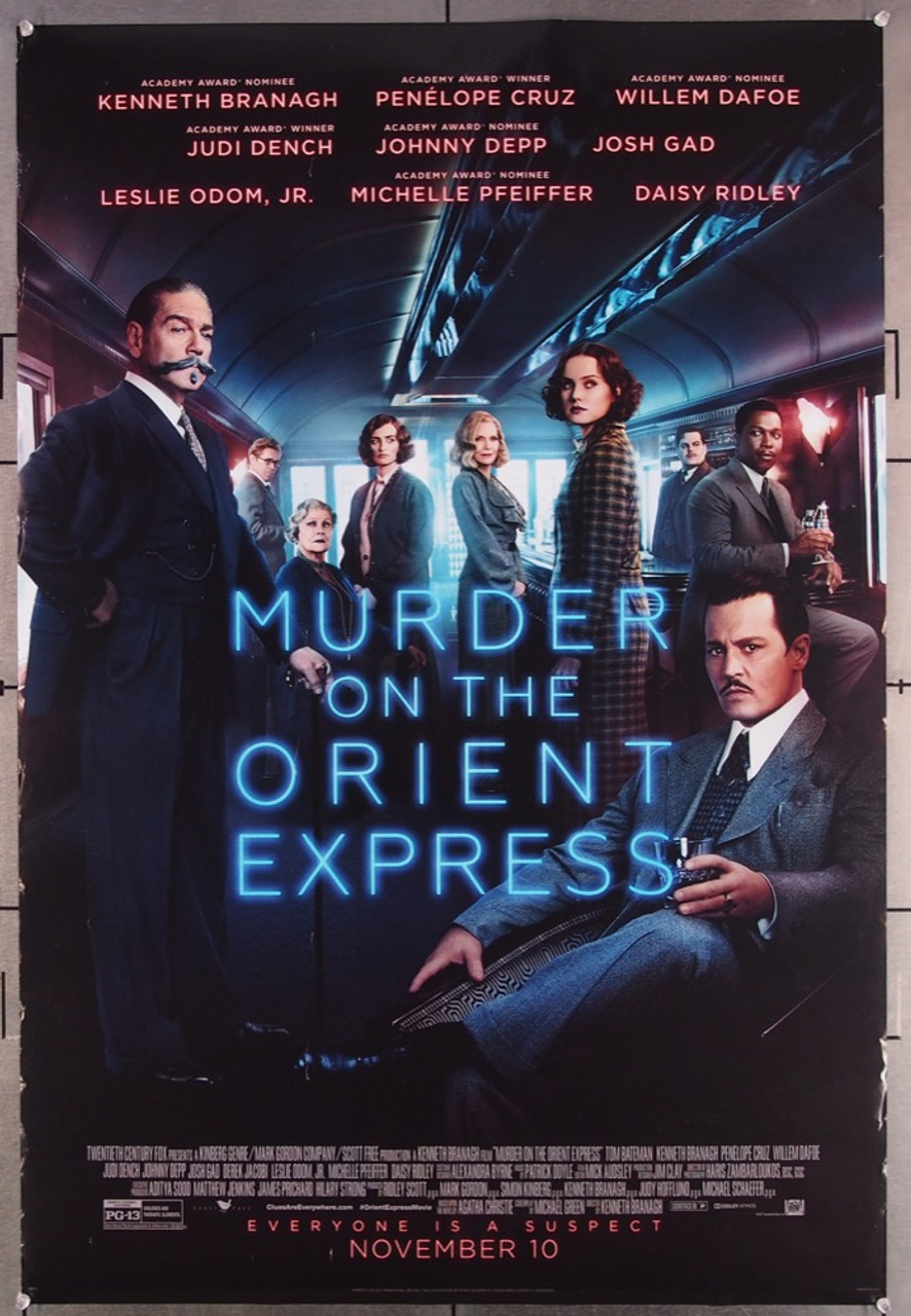 Murder On The Orient Express Poster Wallpapers