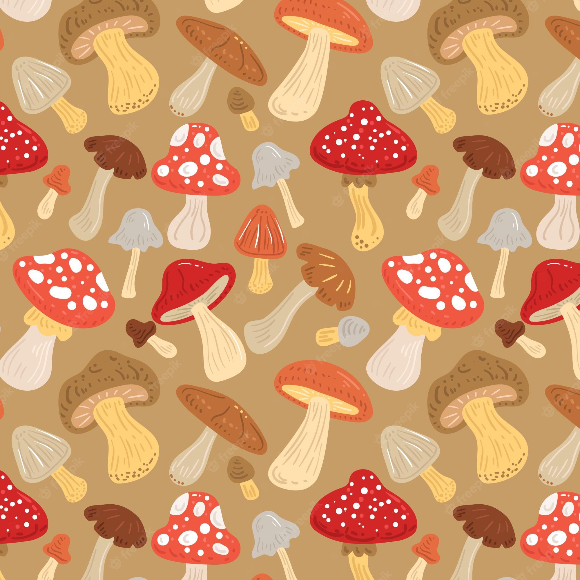 Mushroom Background