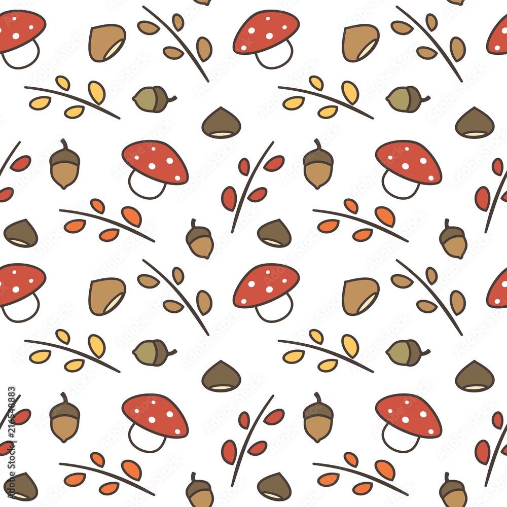 Mushroom Background