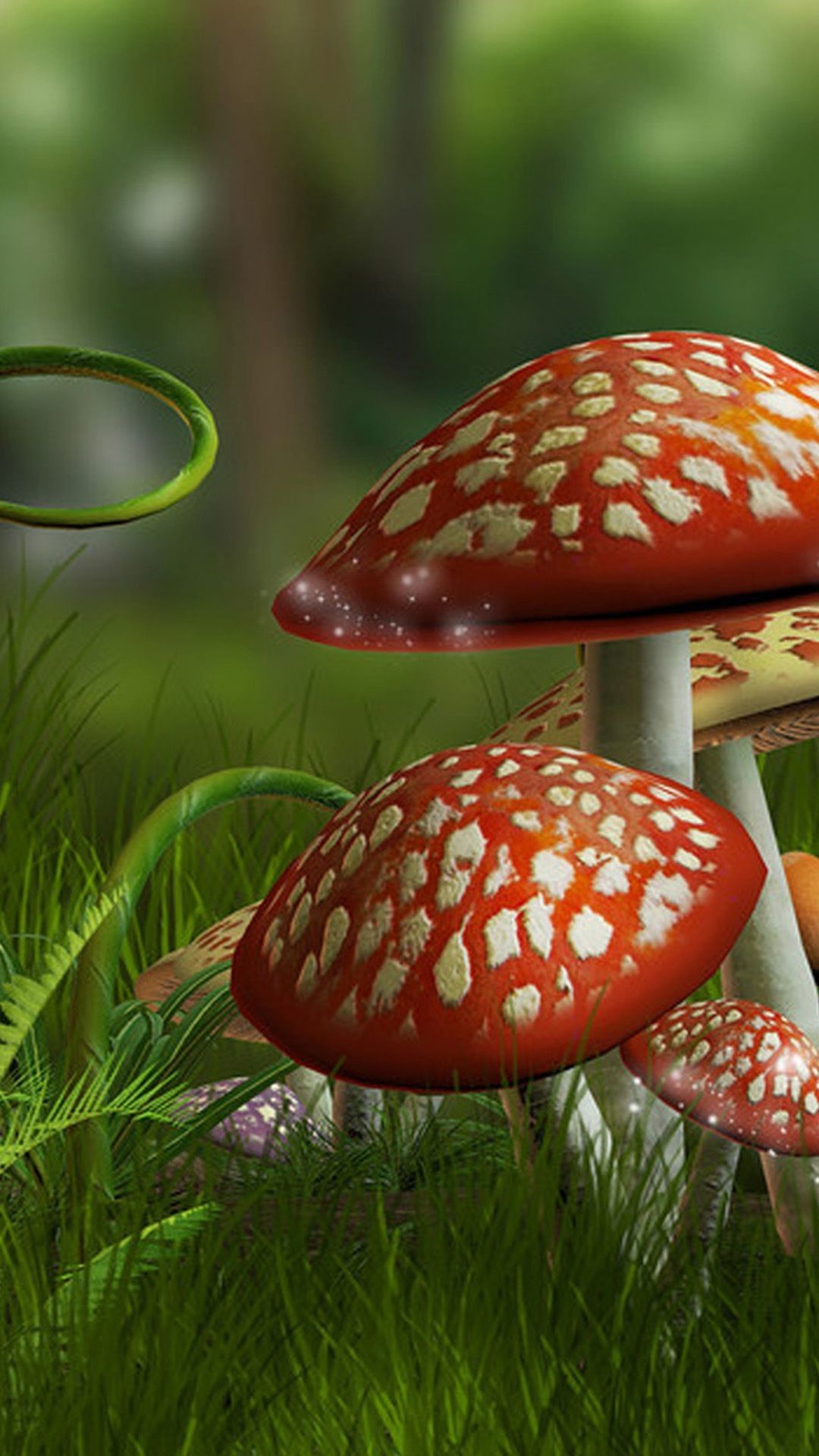 Mushroom Landscape Wallpapers