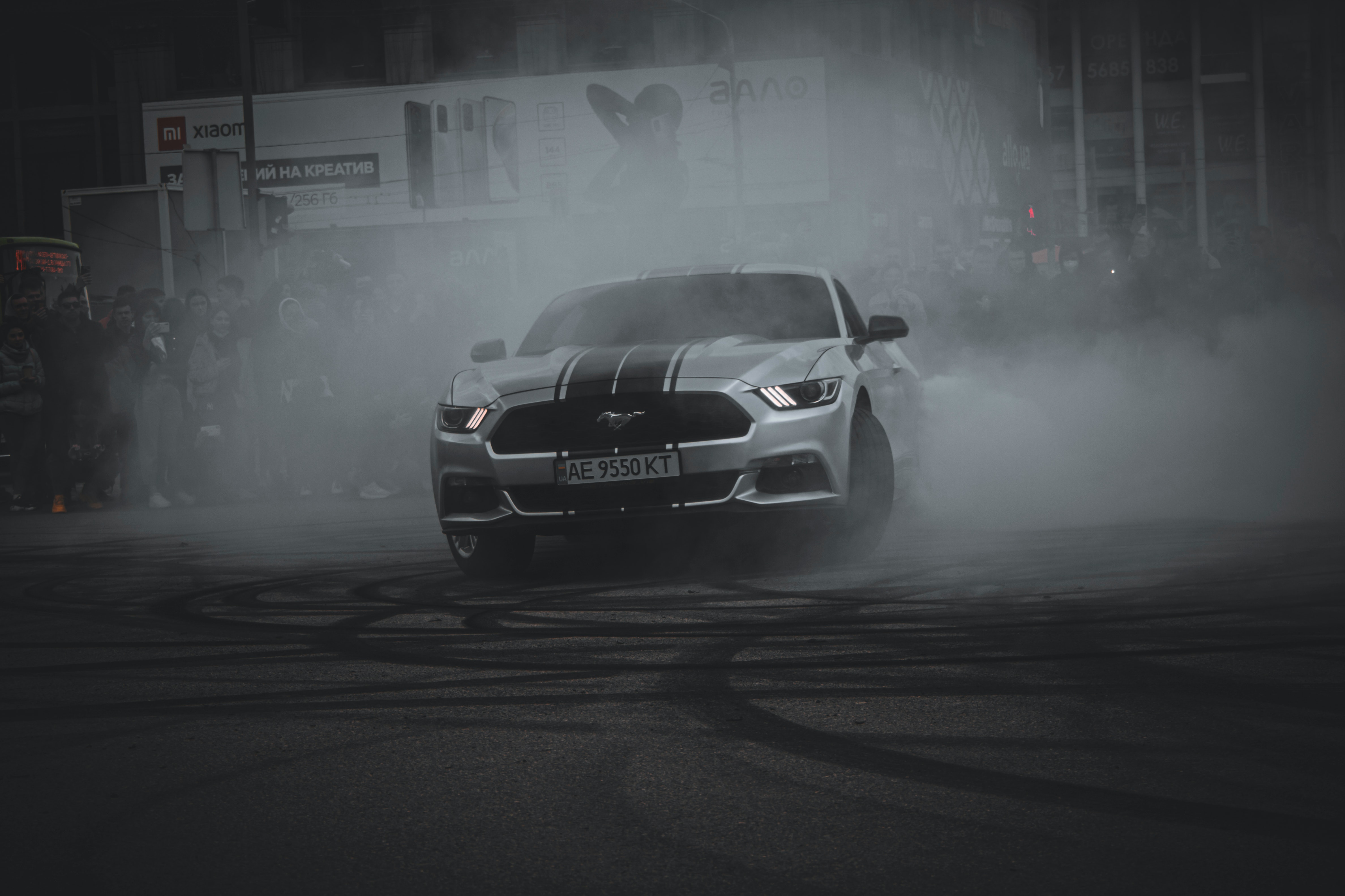 Mustang Burnout Wallpapers