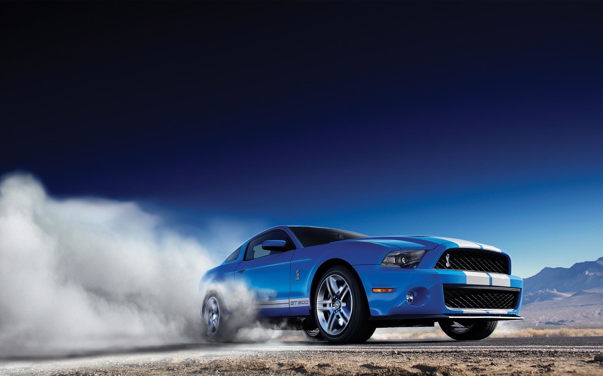 Mustang Burnout Wallpapers