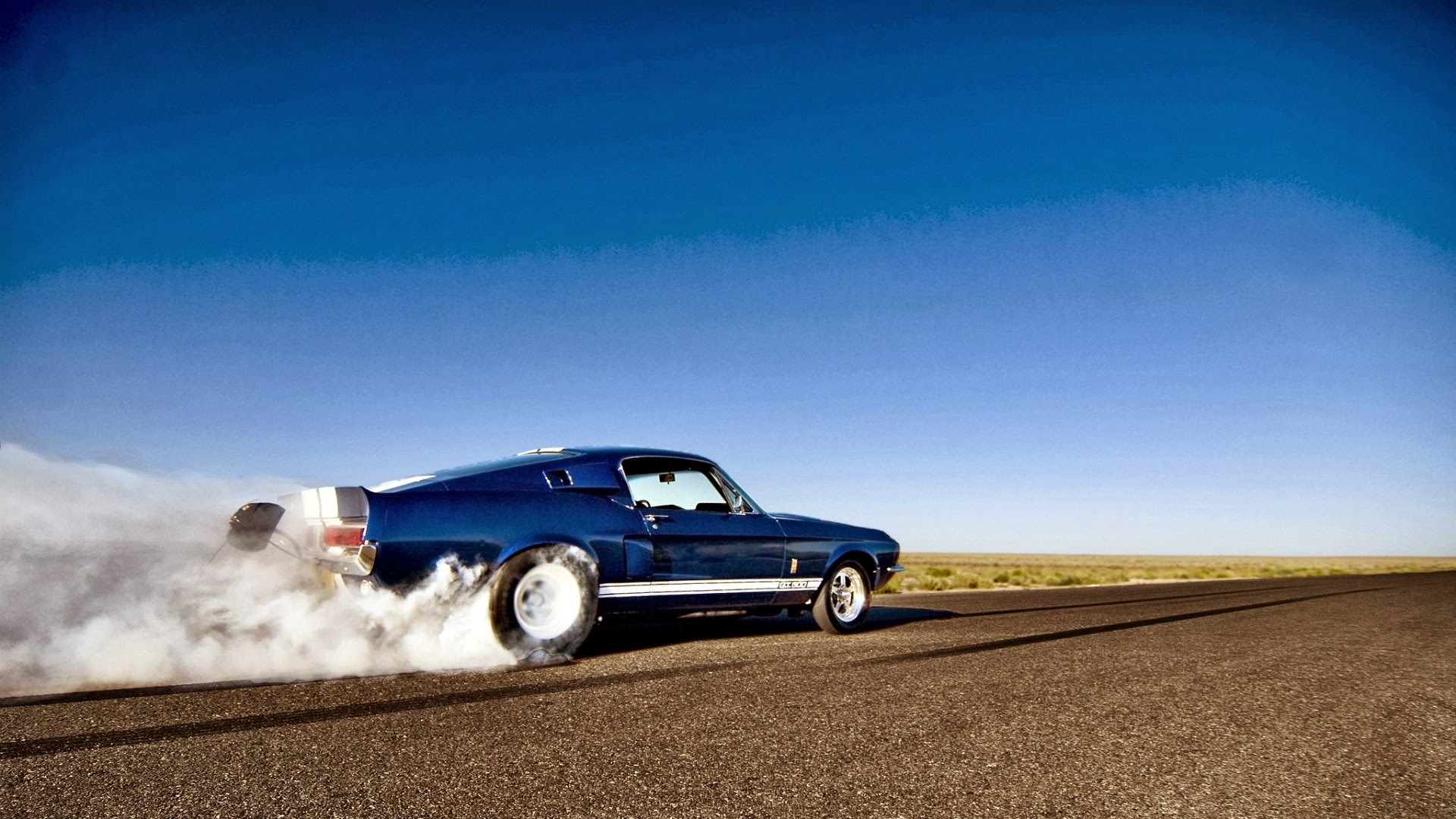 Mustang Burnout Wallpapers