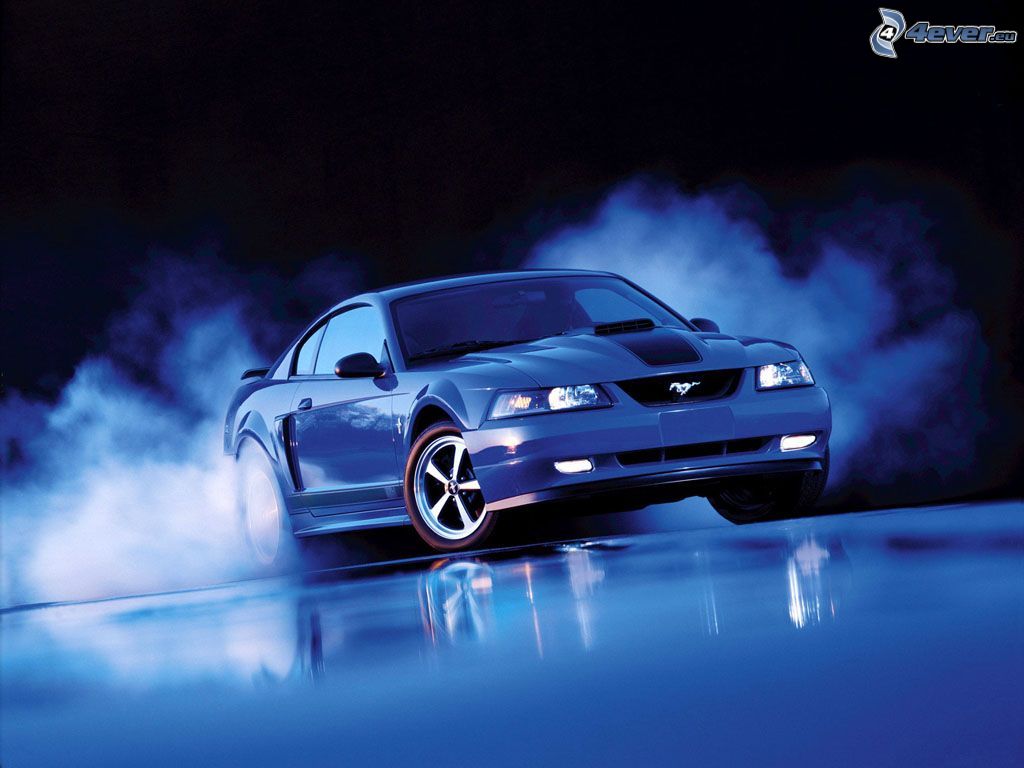 Mustang Burnout Wallpapers