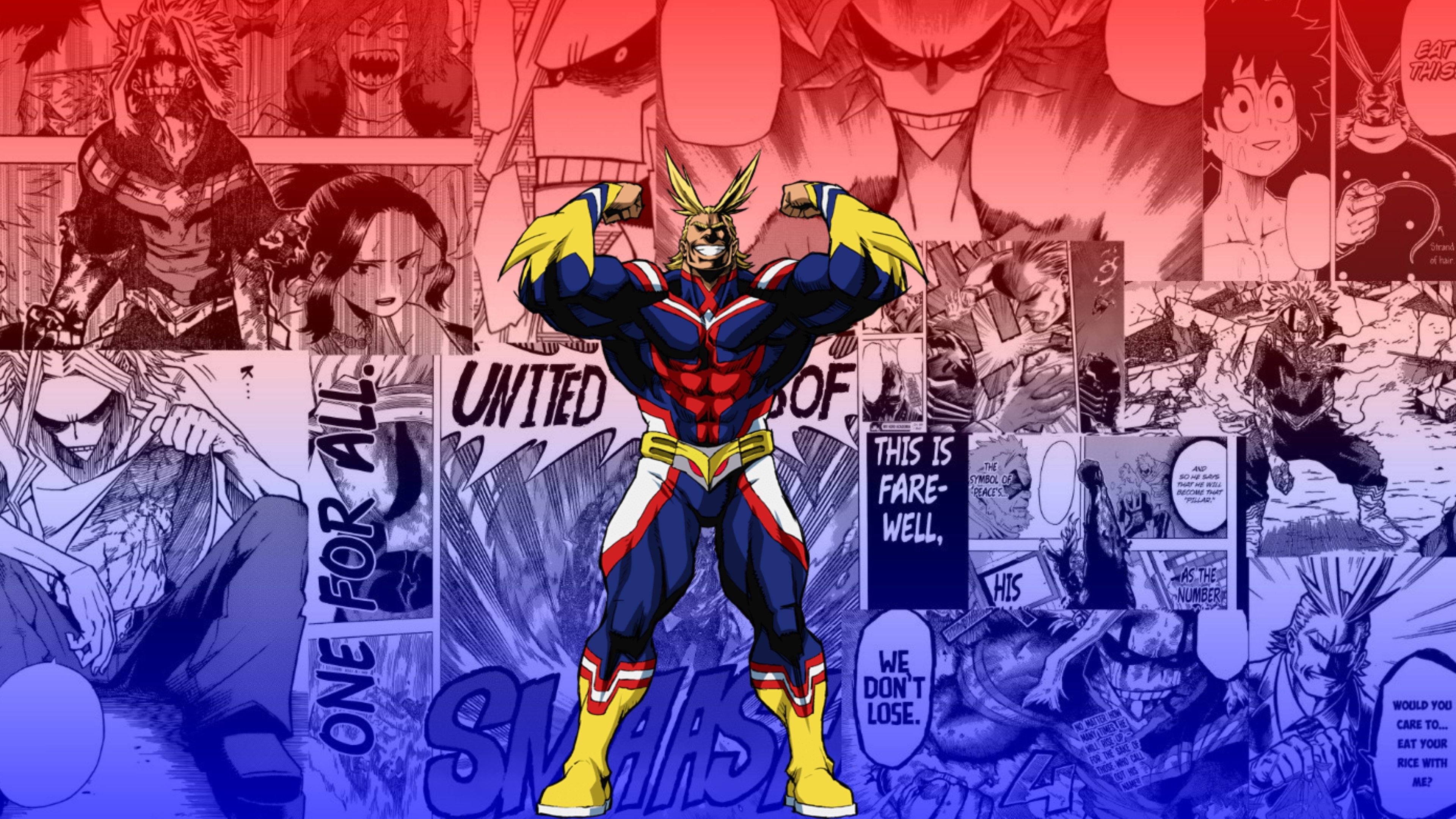 My Hero Academia All Might 4K Wallpapers