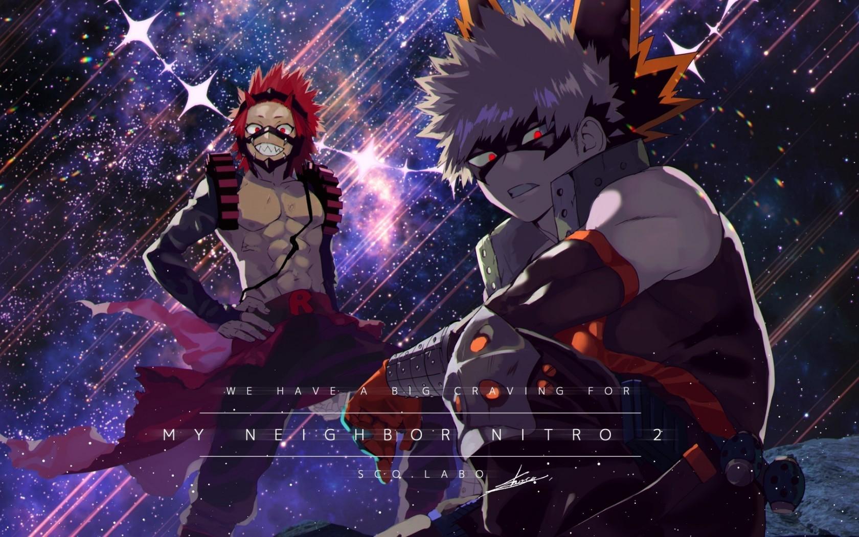 My Hero Academia Bakugou X Kirishima Wallpapers