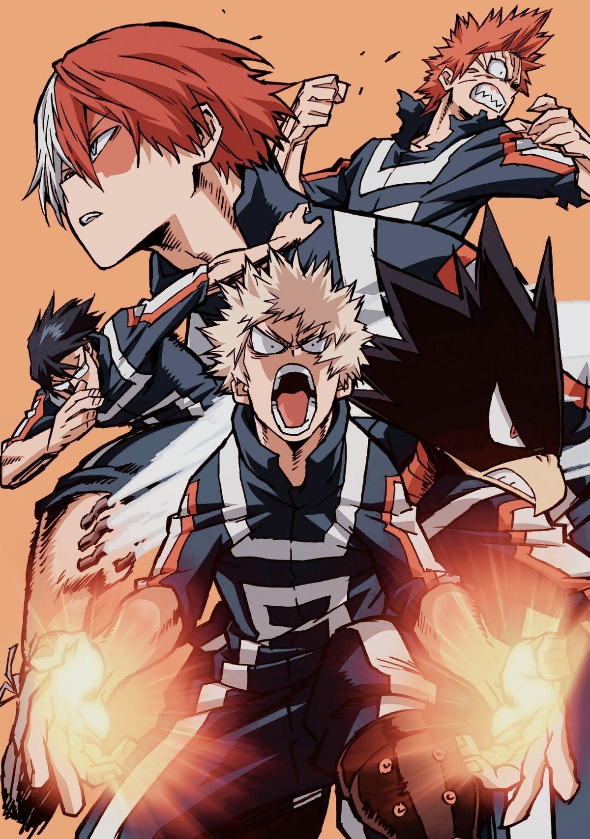 My Hero Academia Bakugou X Kirishima Wallpapers