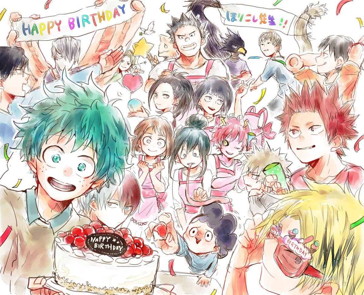 My Hero Academia Birthday Wallpapers