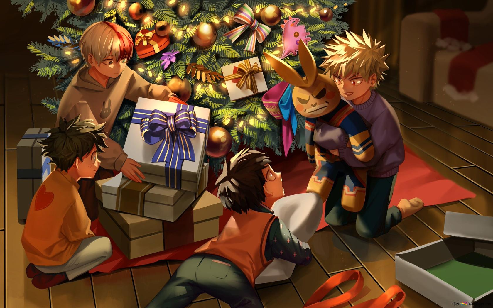 My Hero Academia Christmas Wallpapers