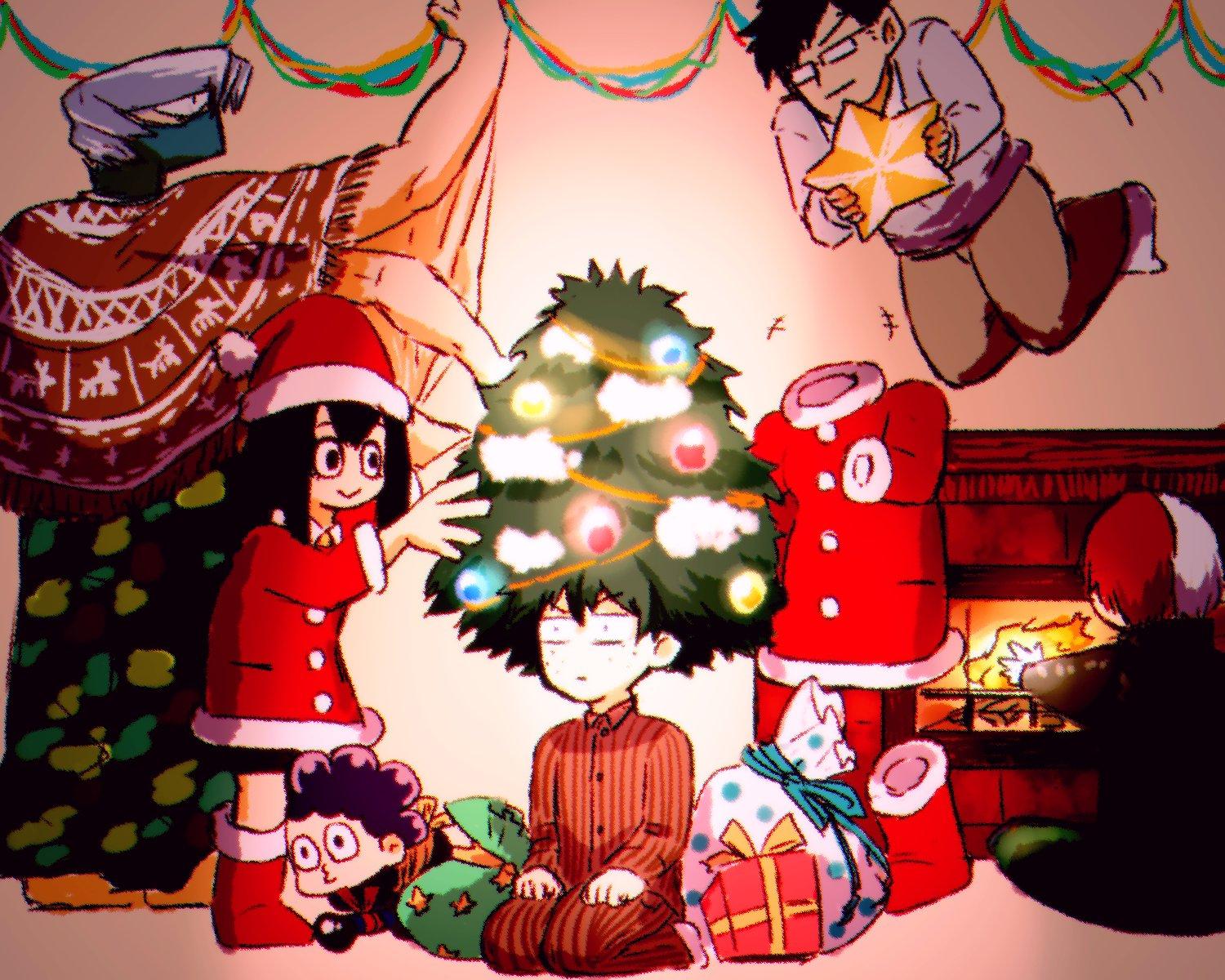 My Hero Academia Christmas Wallpapers