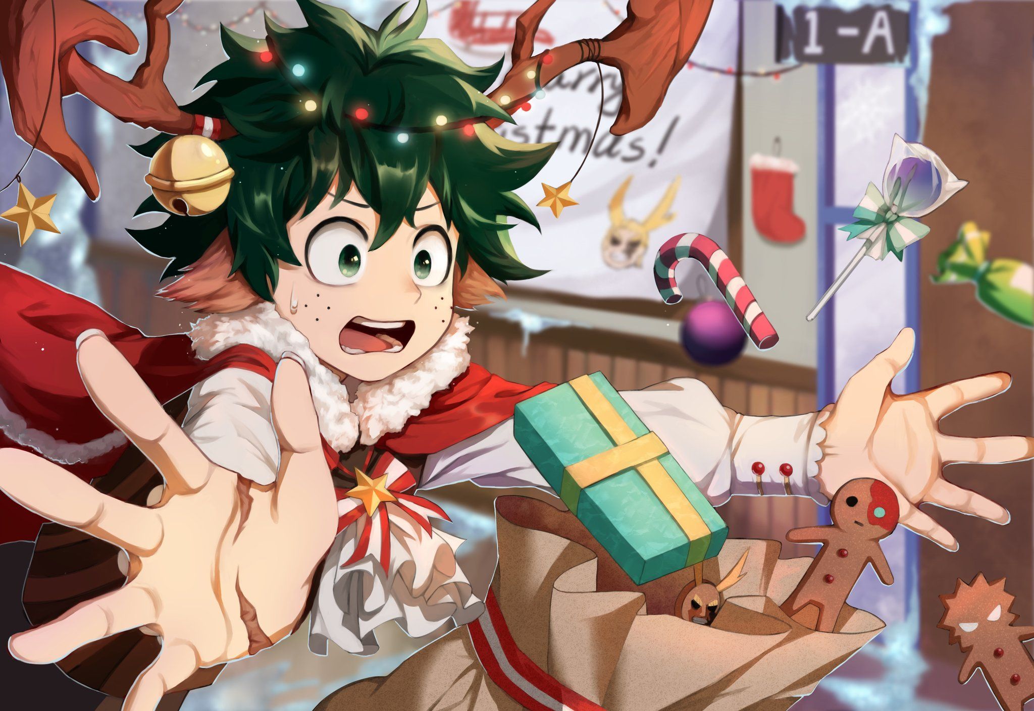 My Hero Academia Christmas Wallpapers