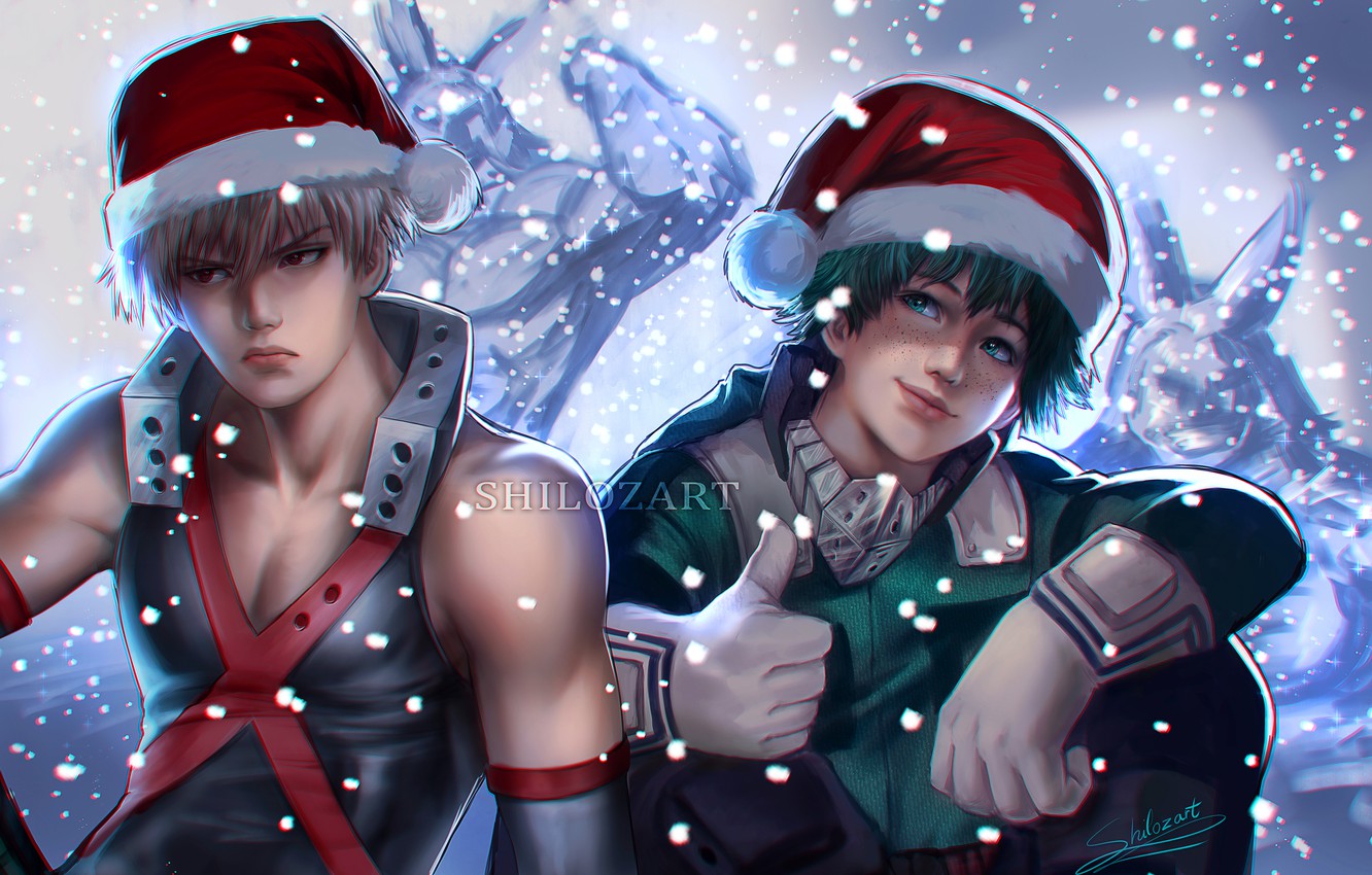 My Hero Academia Christmas Wallpapers