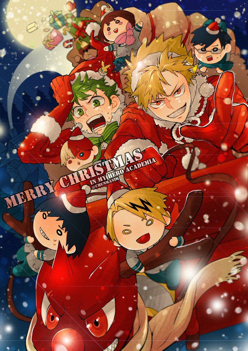 My Hero Academia Christmas Wallpapers