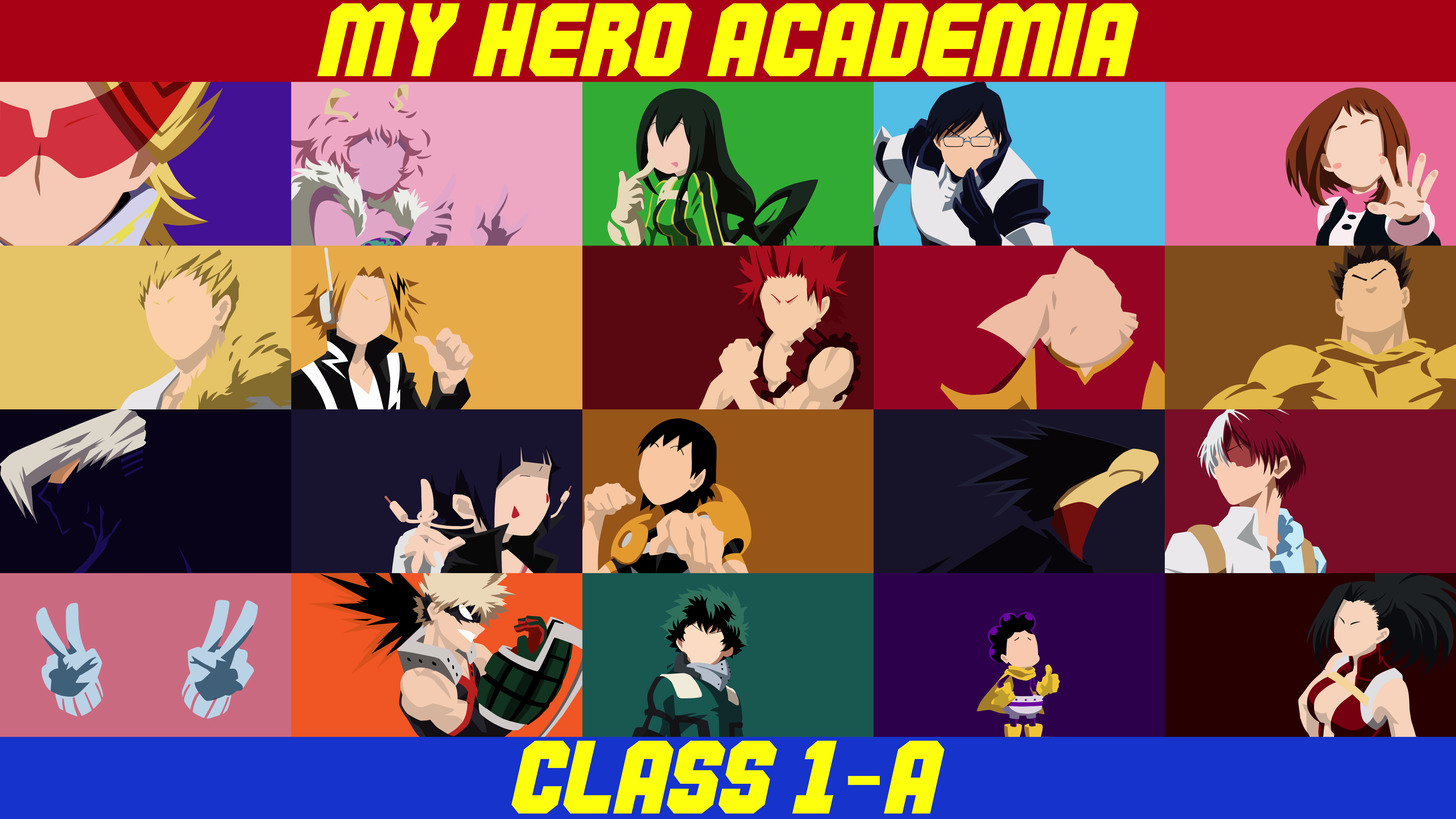 My Hero Academia Class 1A Wallpapers