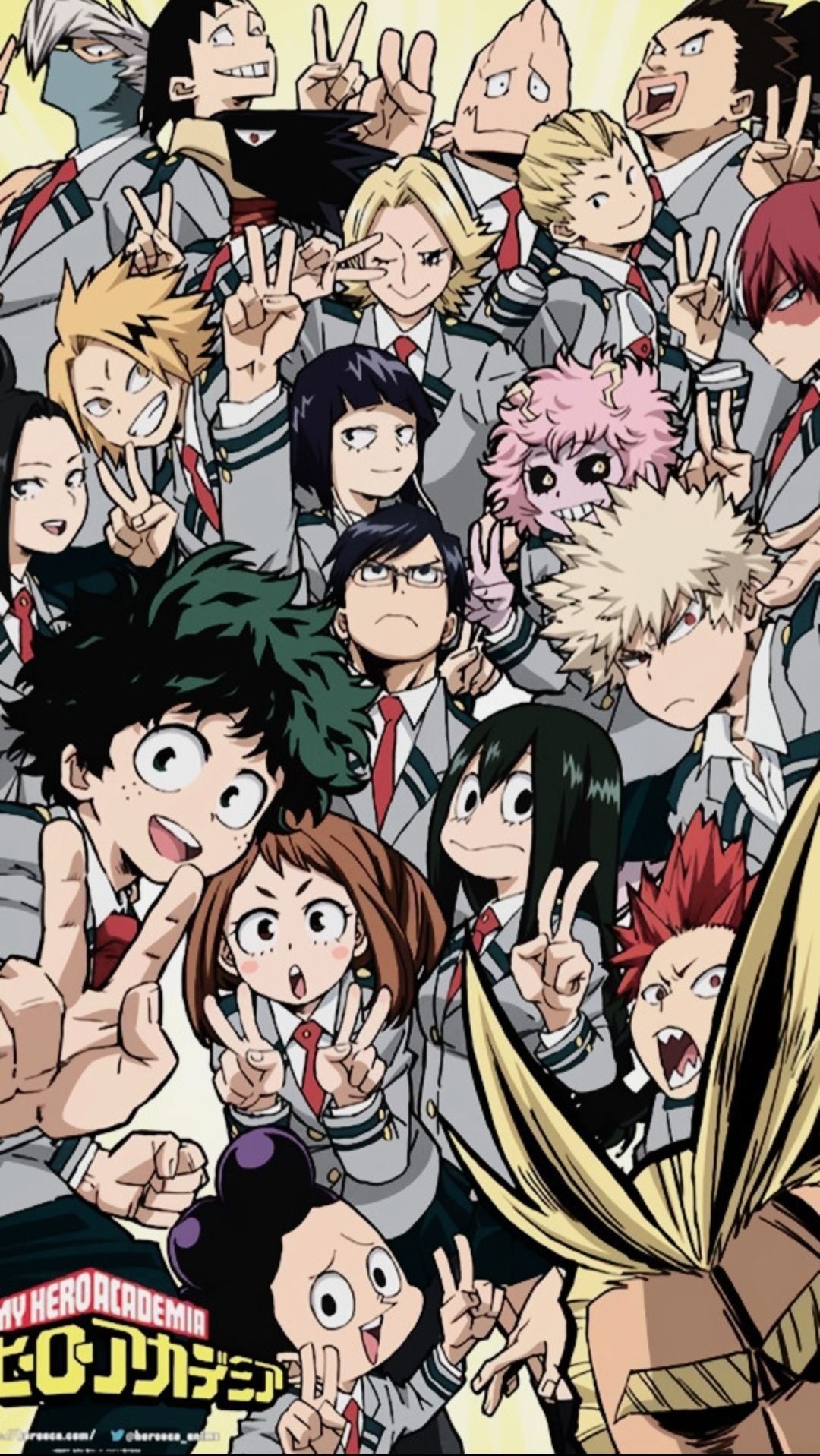 My Hero Academia Class 1A Wallpapers