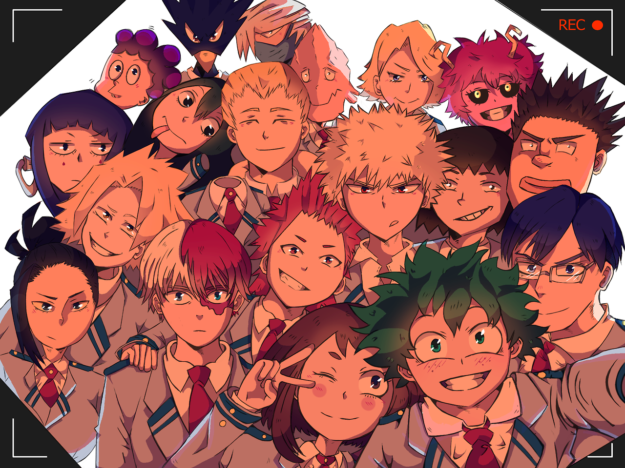 My Hero Academia Class 1A Wallpapers